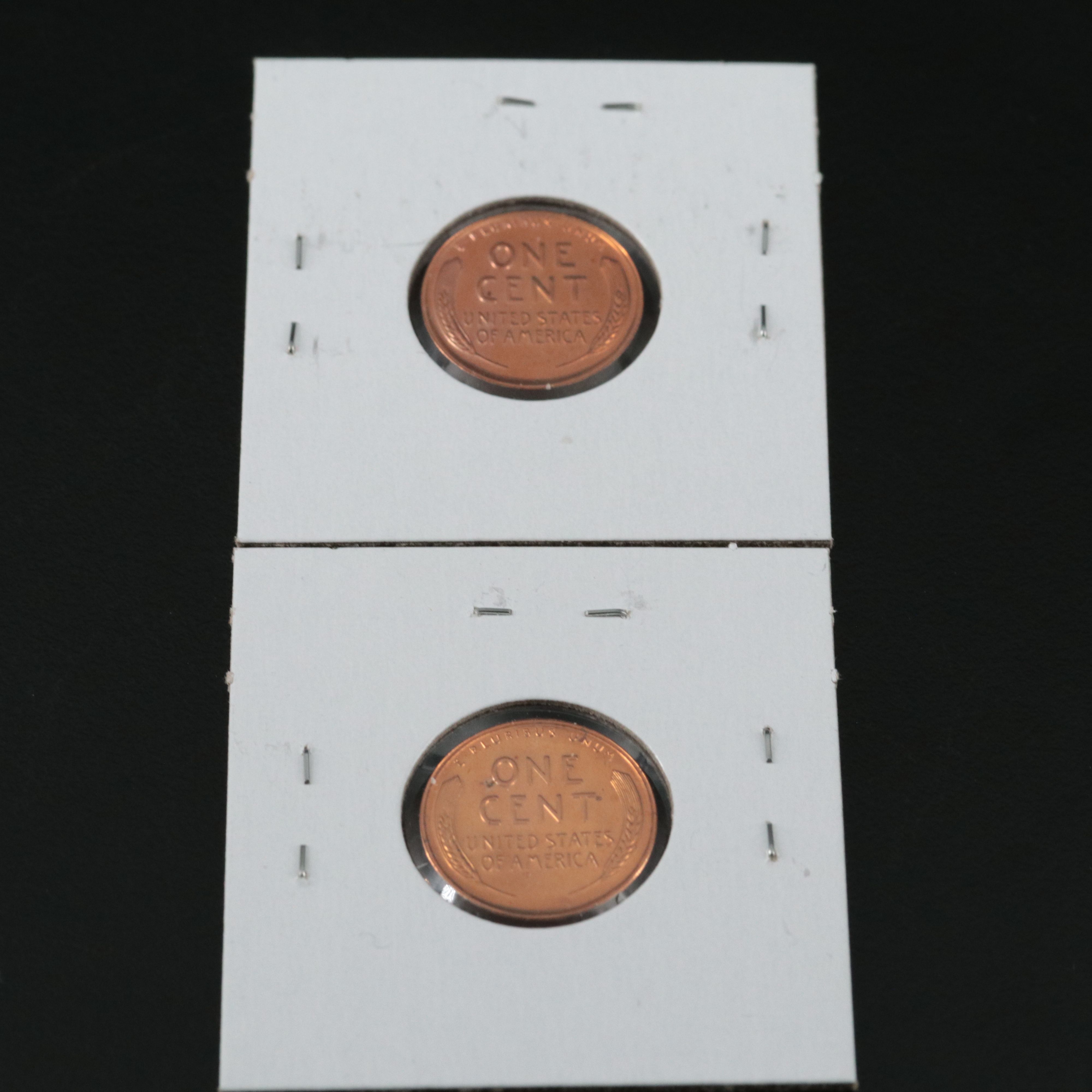 Six Different Lincoln Cent Proof Coins 1954-1959