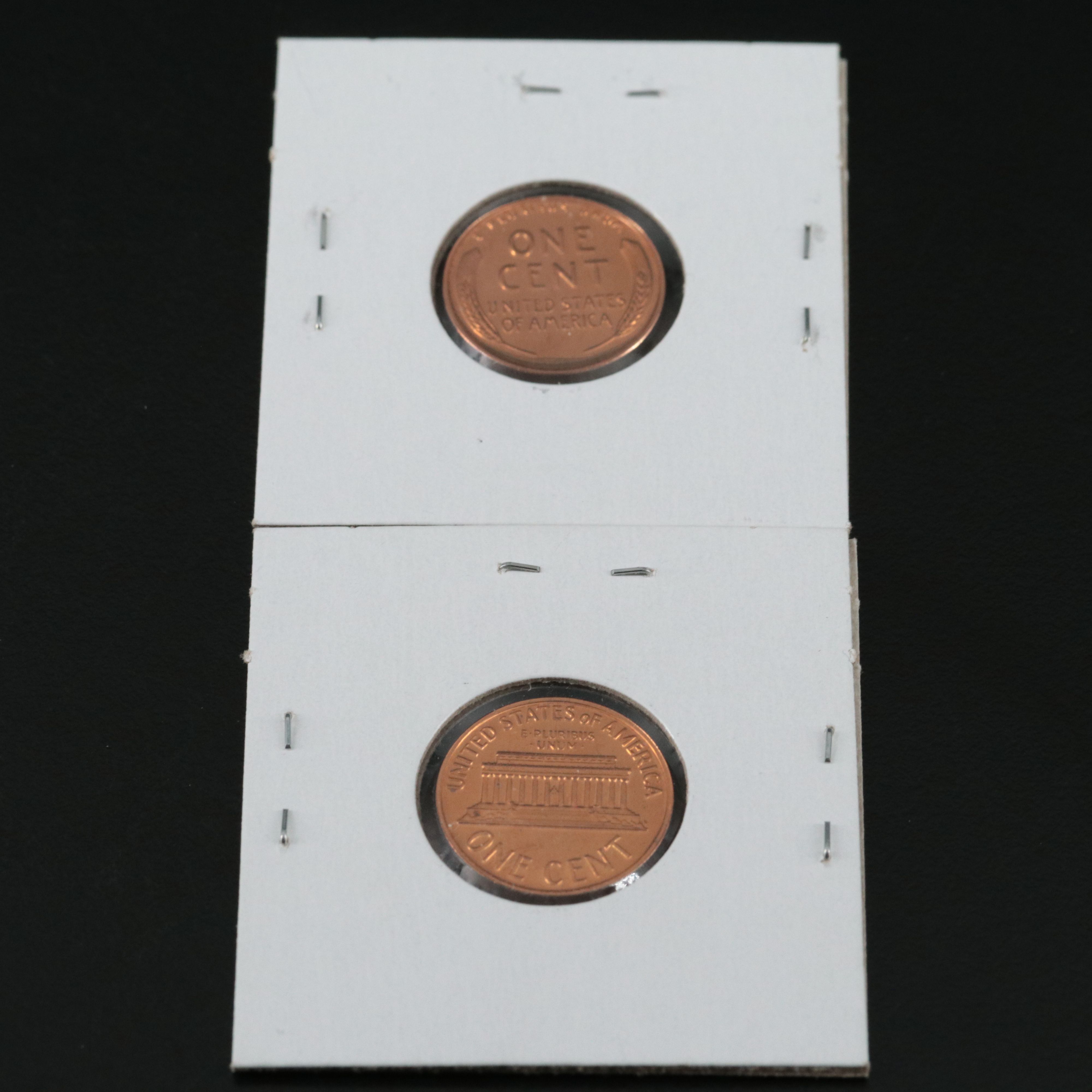 Six Different Lincoln Cent Proof Coins 1954-1959