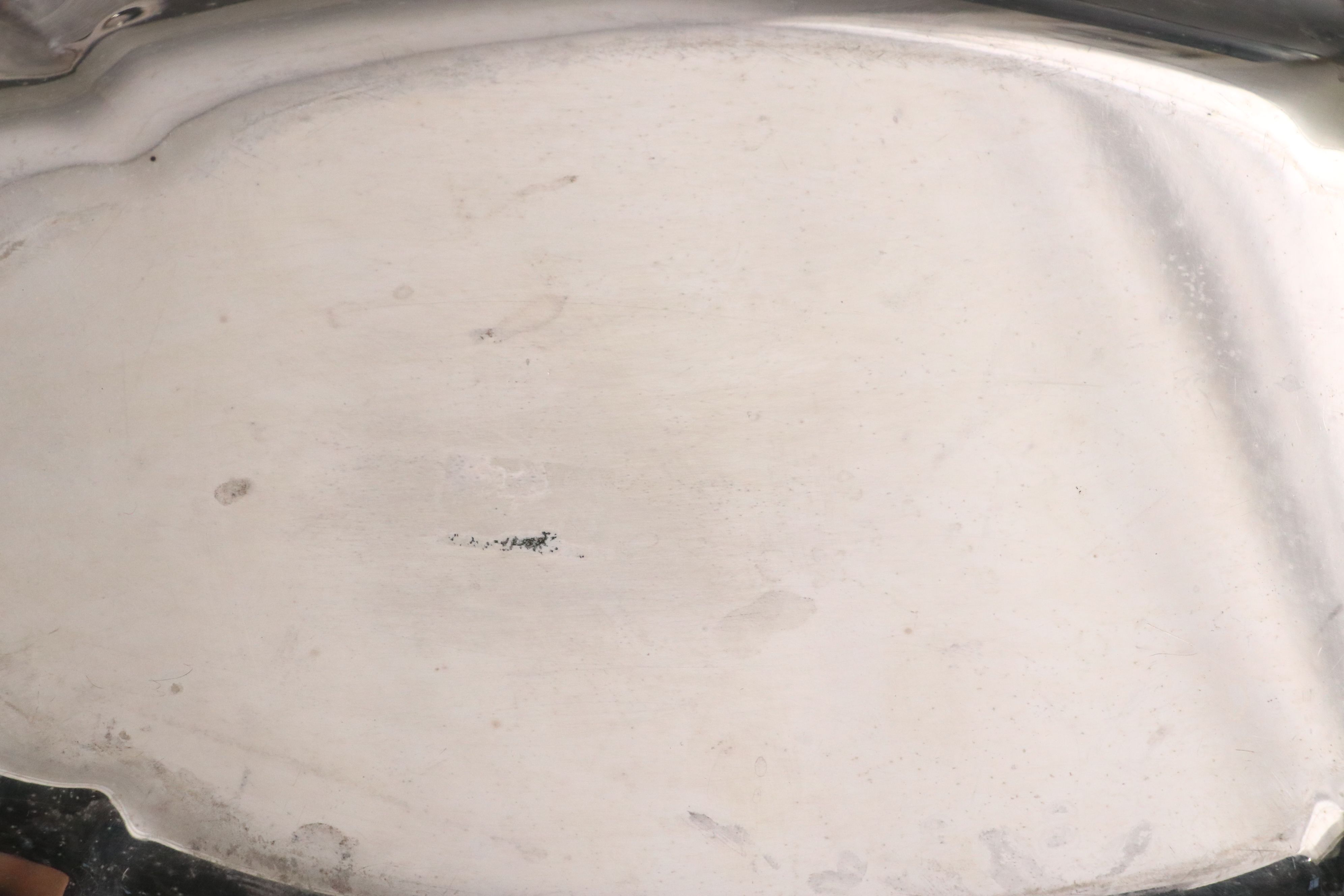 Georgian Style Silver Plate Oval Serving Dishes