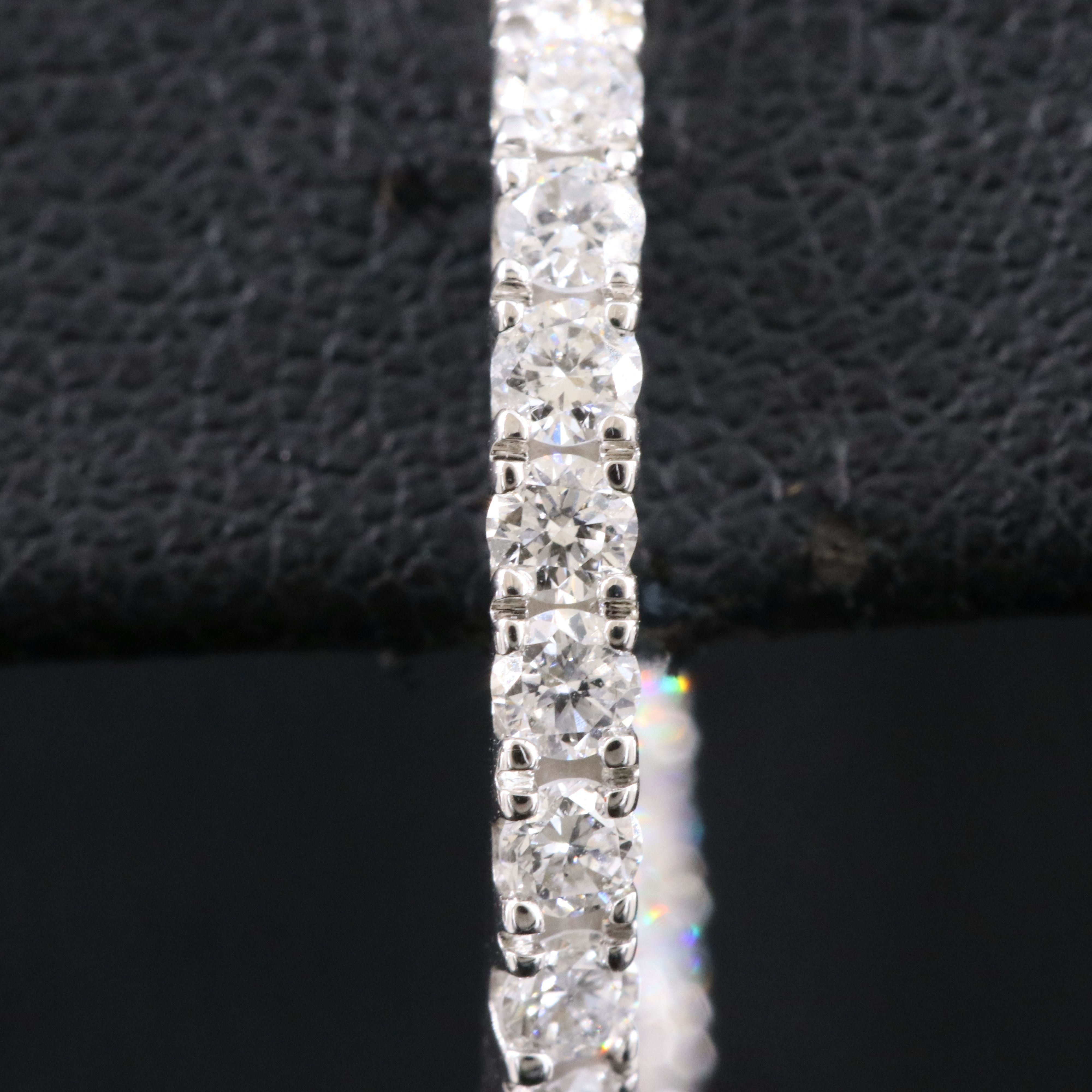 14K 1.50 CTW Lab Grown Diamond Twist Half Hoops
