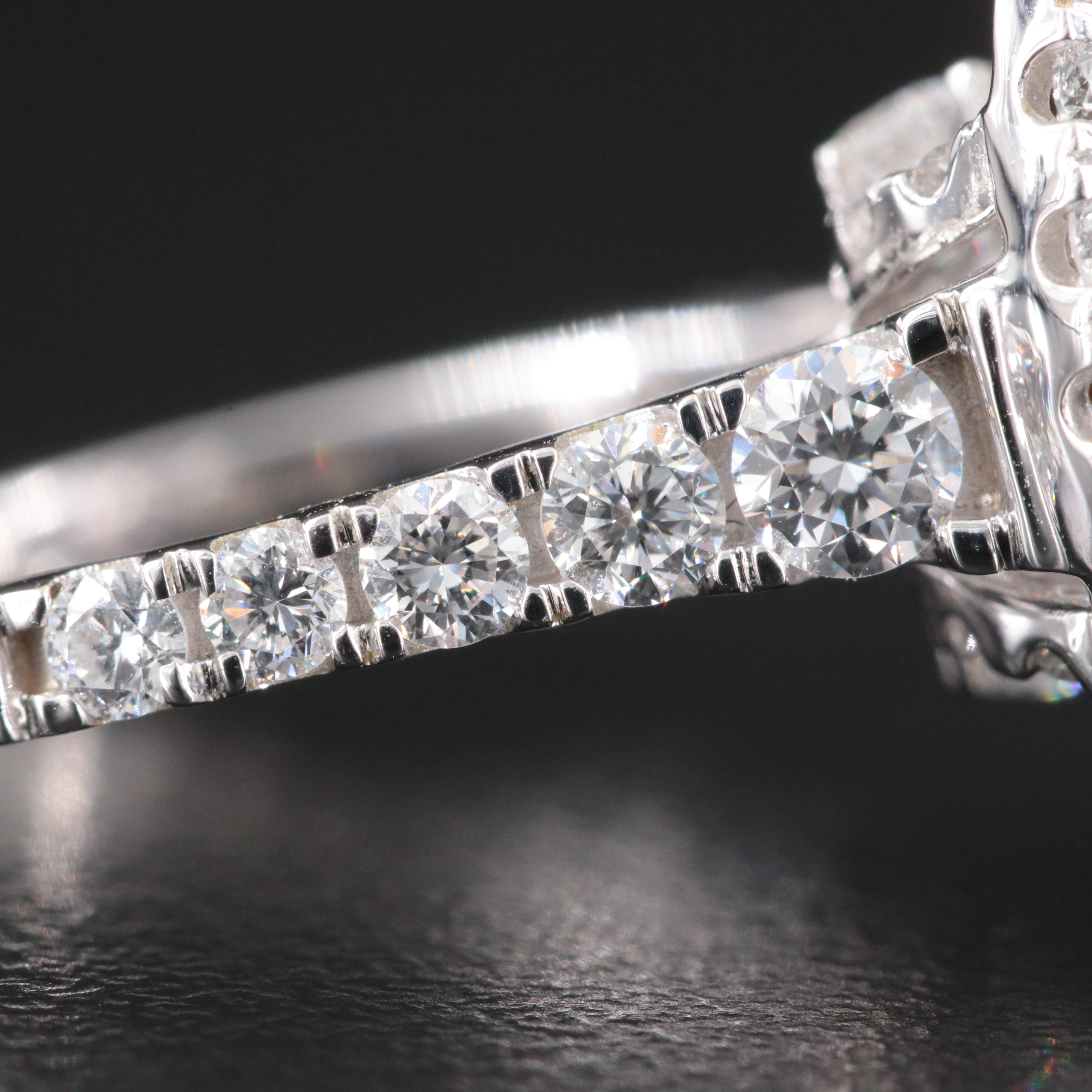 14K 5.19 CTW Lab Grown Diamond Ring