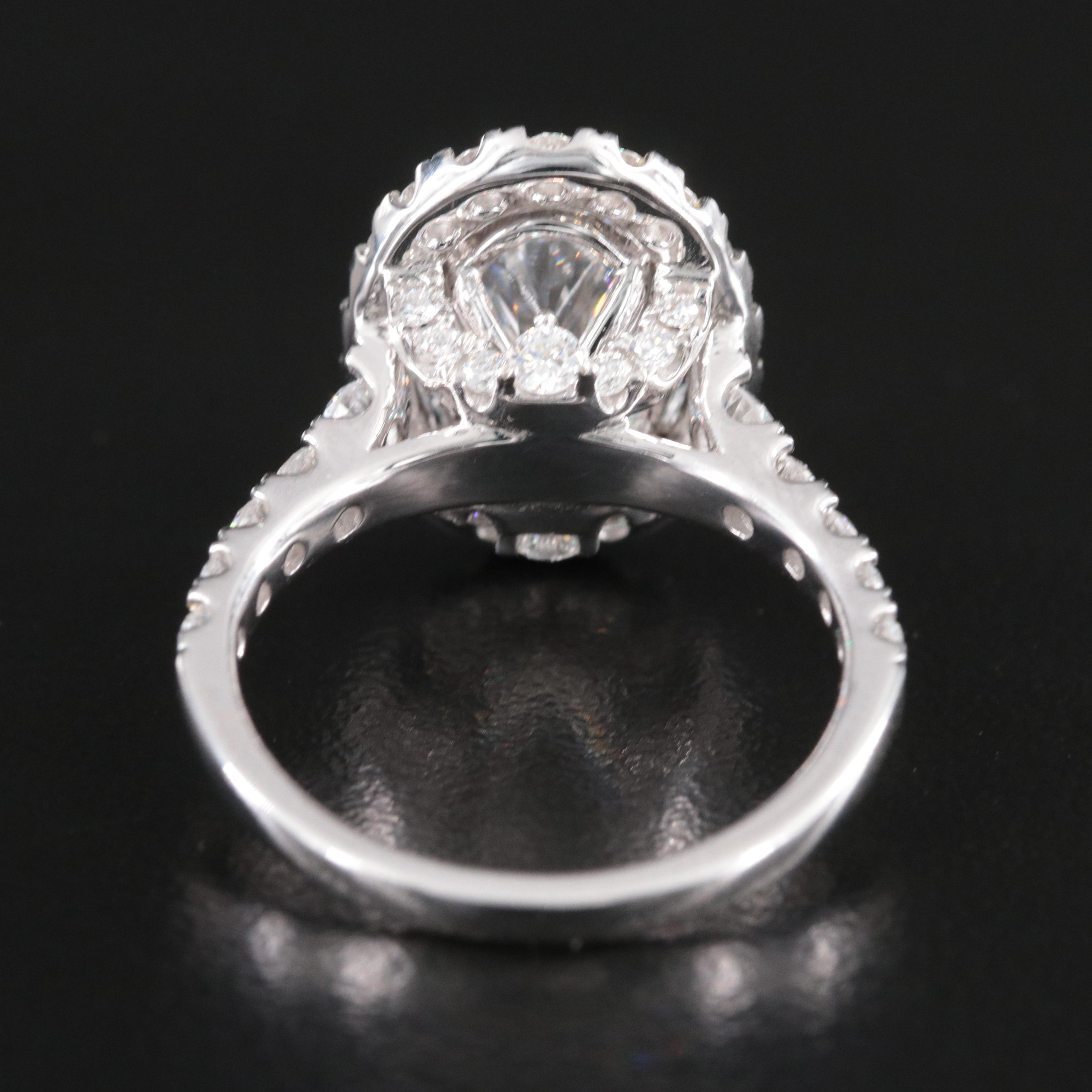 14K 5.19 CTW Lab Grown Diamond Ring