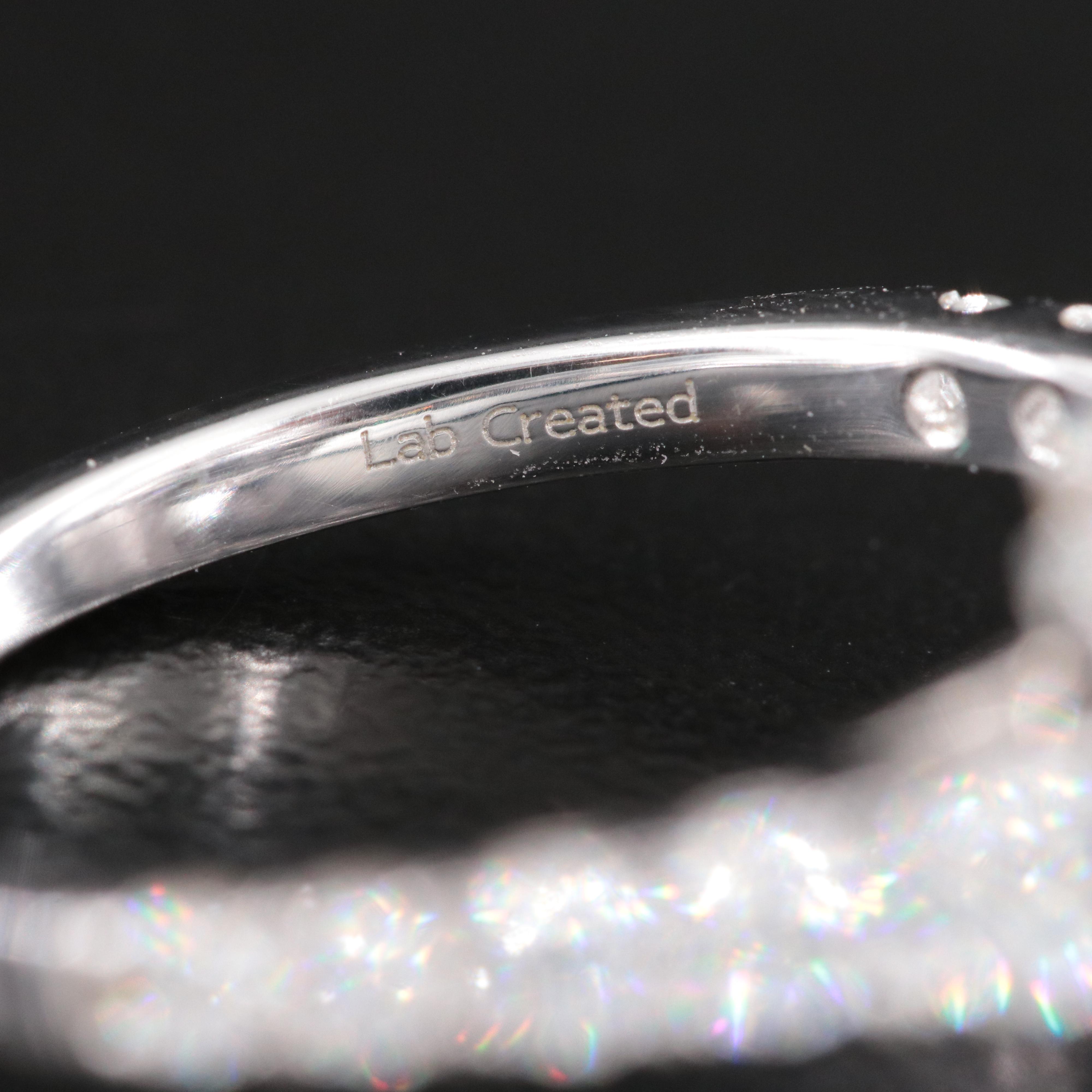 14K 5.19 CTW Lab Grown Diamond Ring