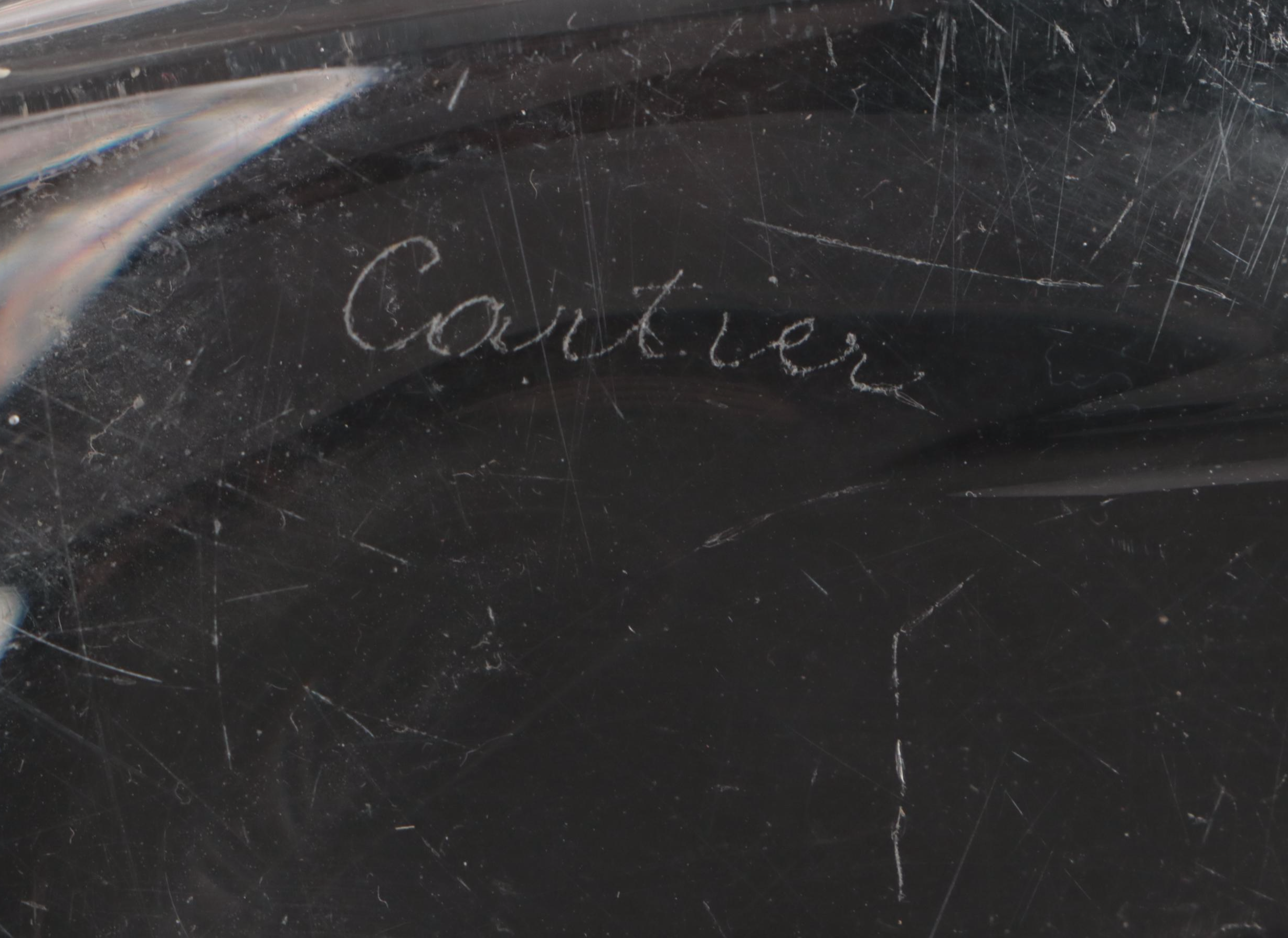 Seguso for Cartier Crystal Bowl