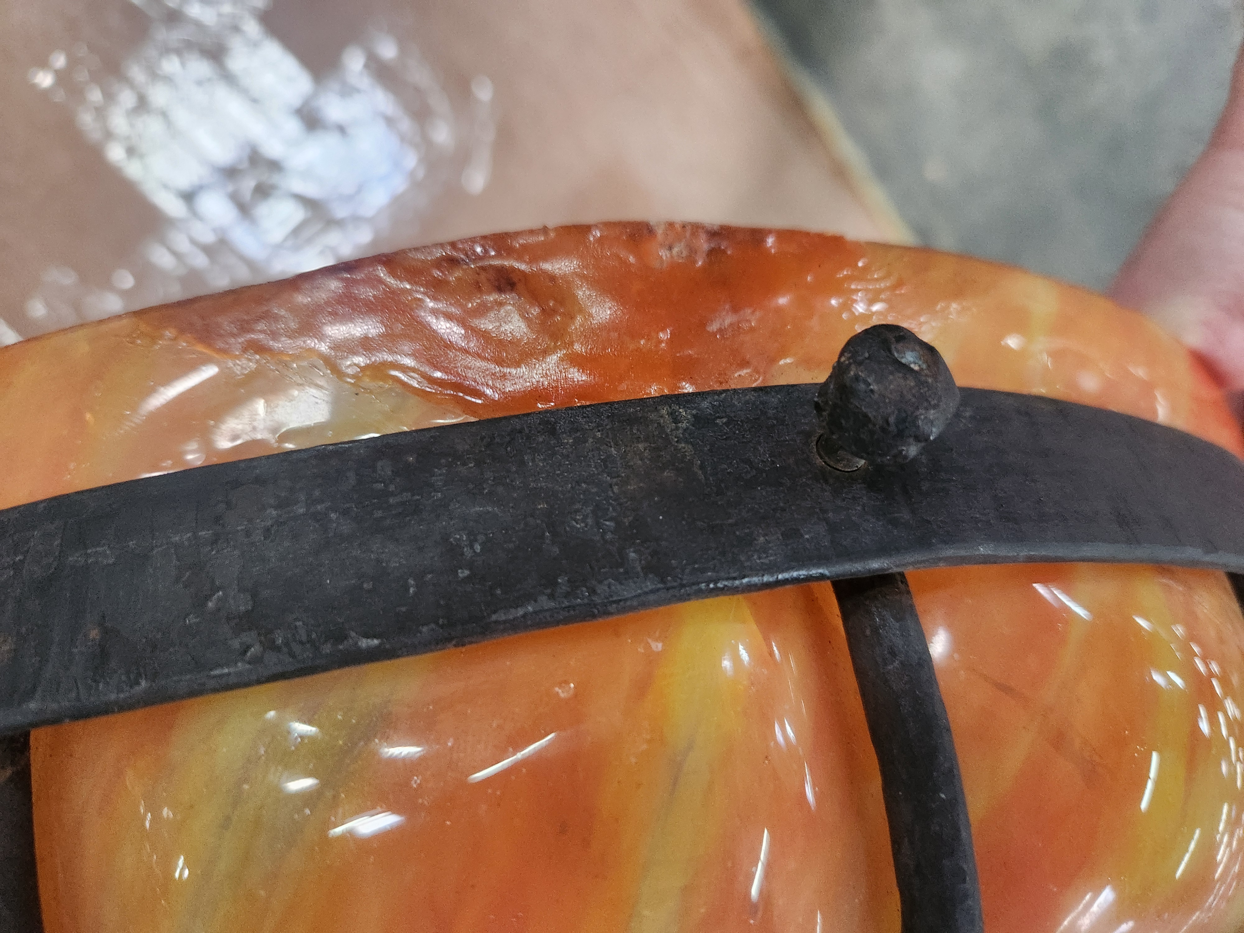 Daum French Art Deco Lamp, Early to Mid-20th Century