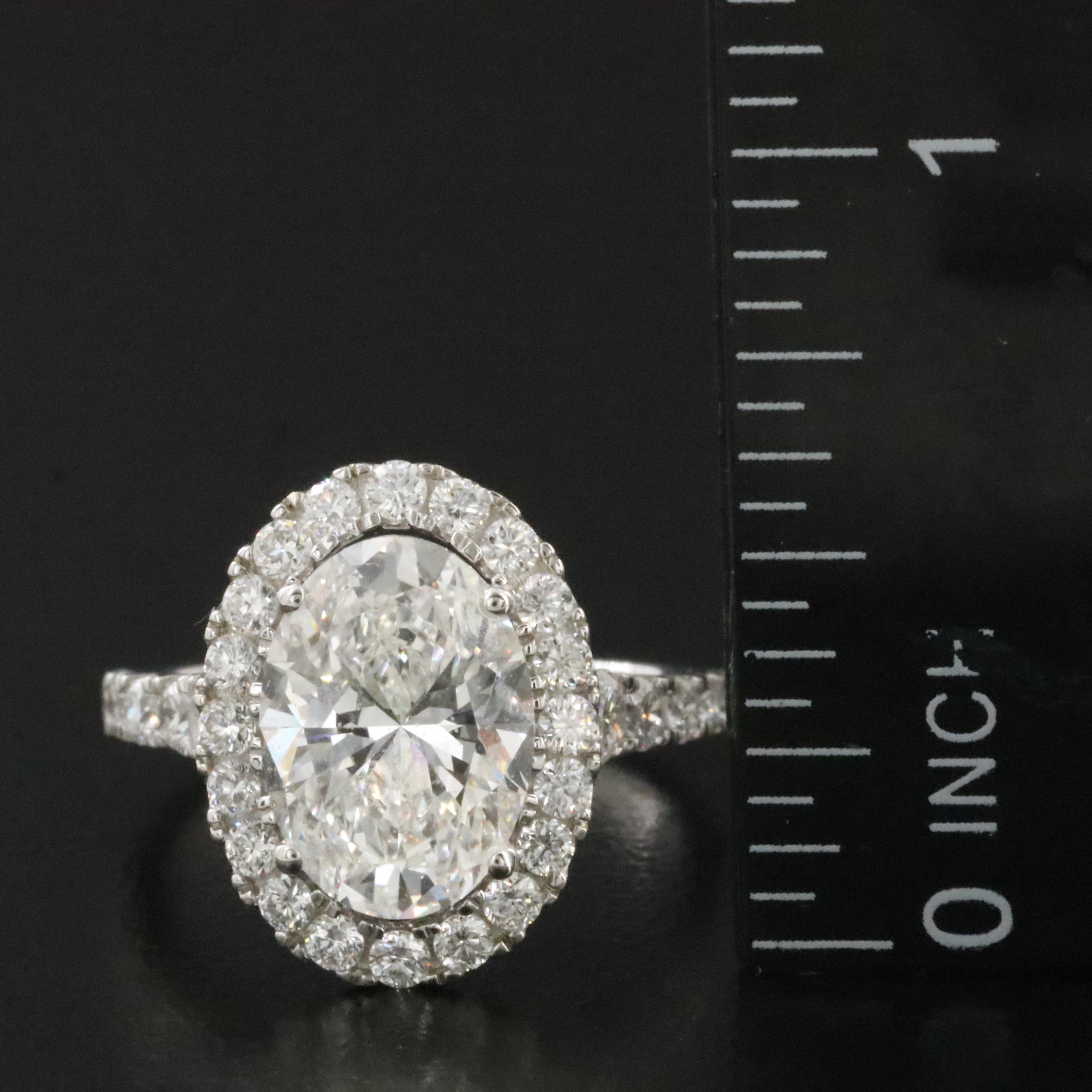 14K 4.86 CTW Lab Grown Diamond Ring