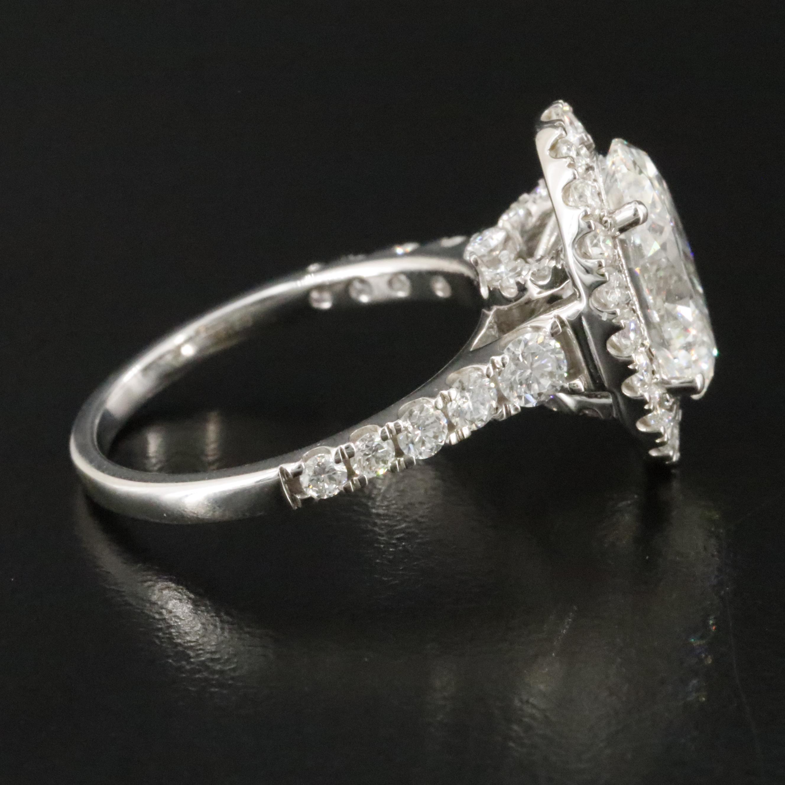 14K 4.86 CTW Lab Grown Diamond Ring