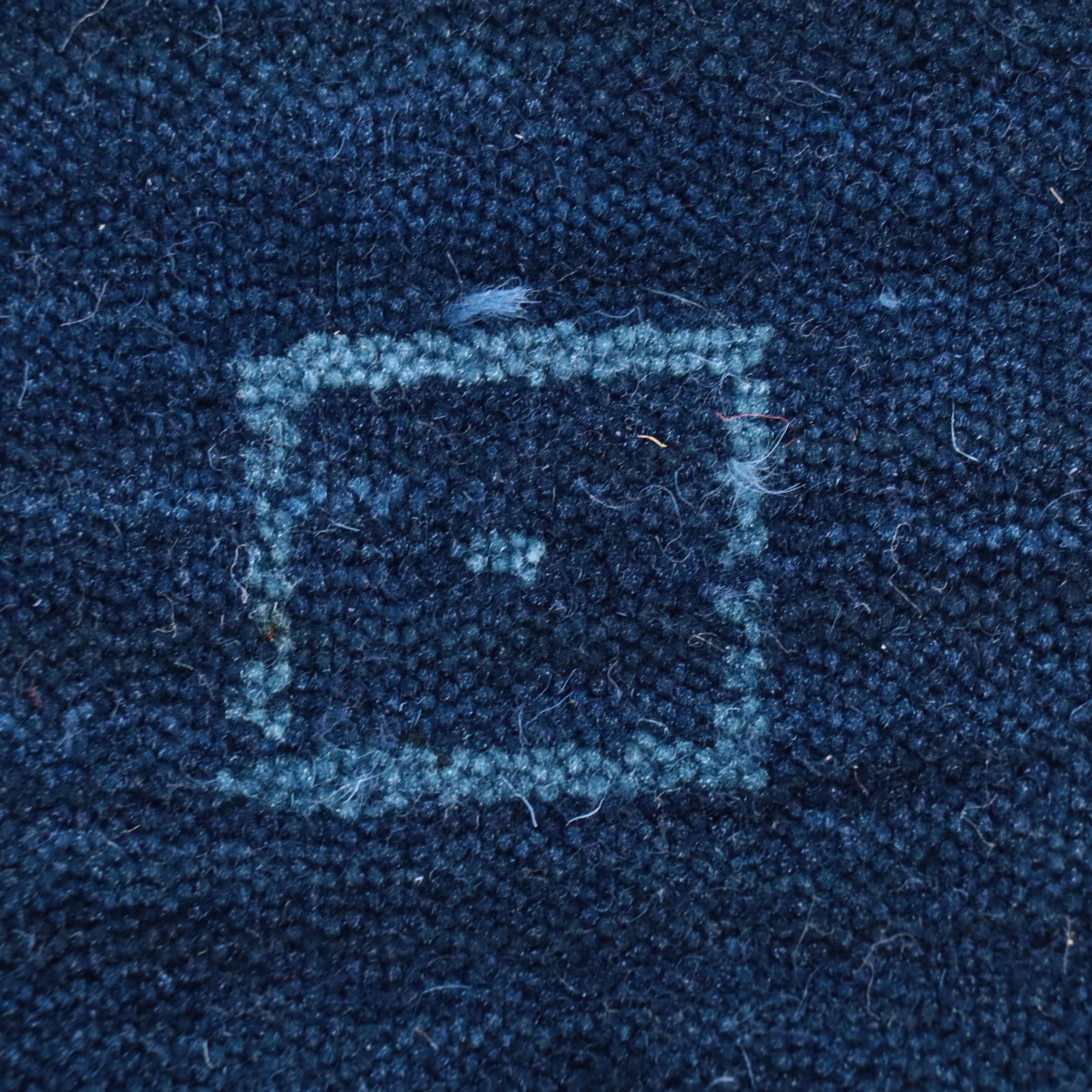 7'10 x 9'9 Hand-Knotted Indo-Persian Gabbeh Area Rug