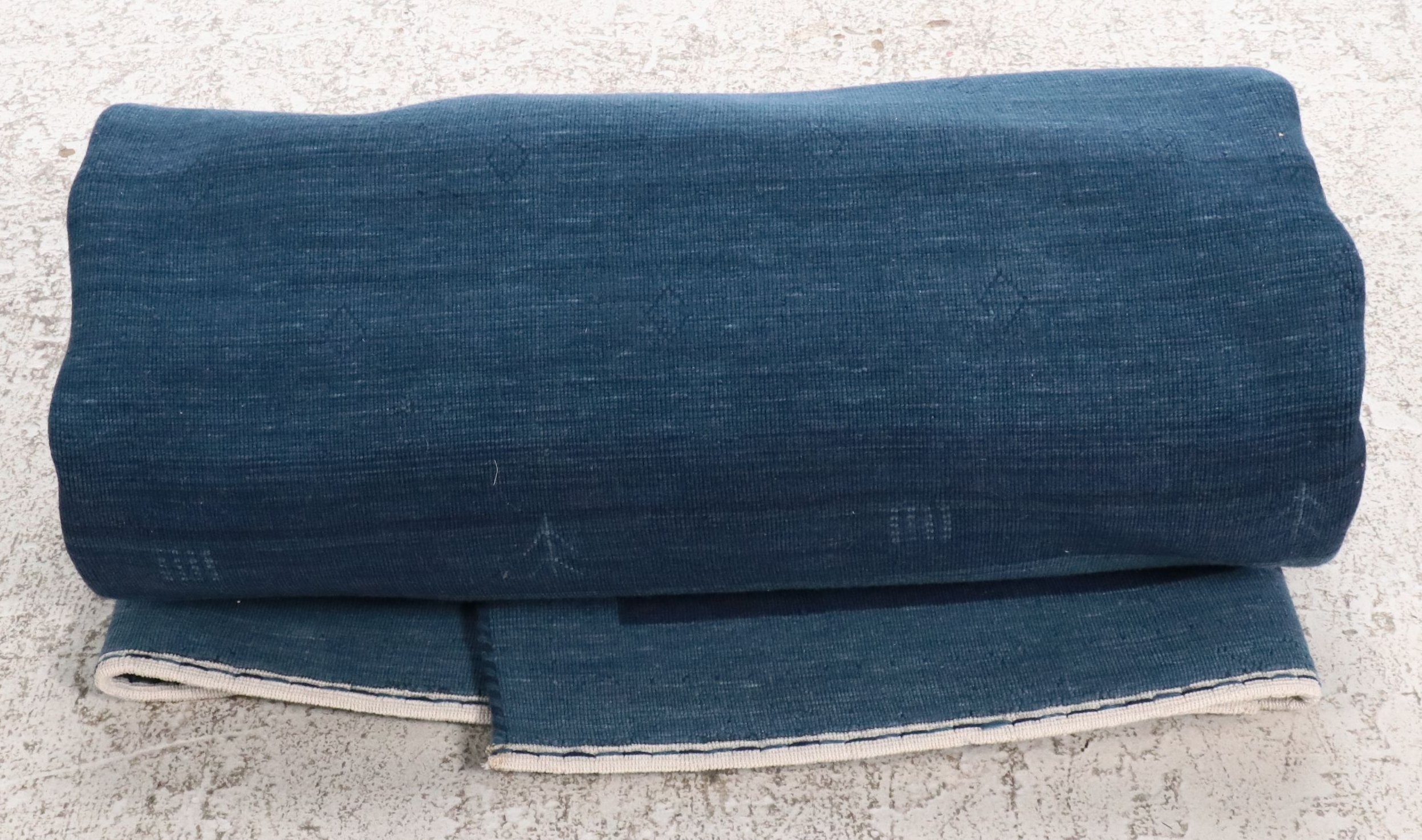 7'10 x 9'9 Hand-Knotted Indo-Persian Gabbeh Area Rug