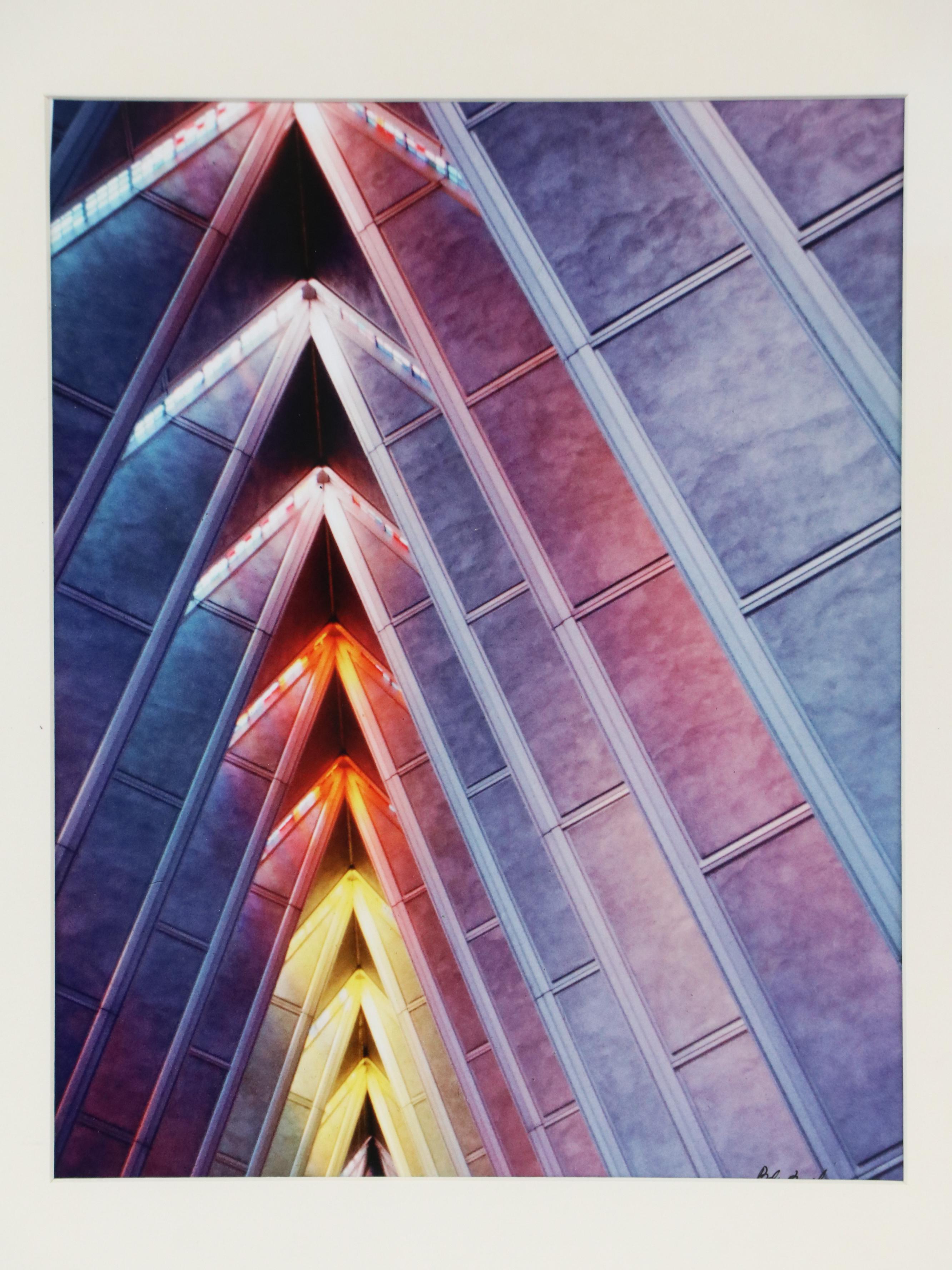 Chromogenic Photograph of United States Air Force Academy Cadet Chapel