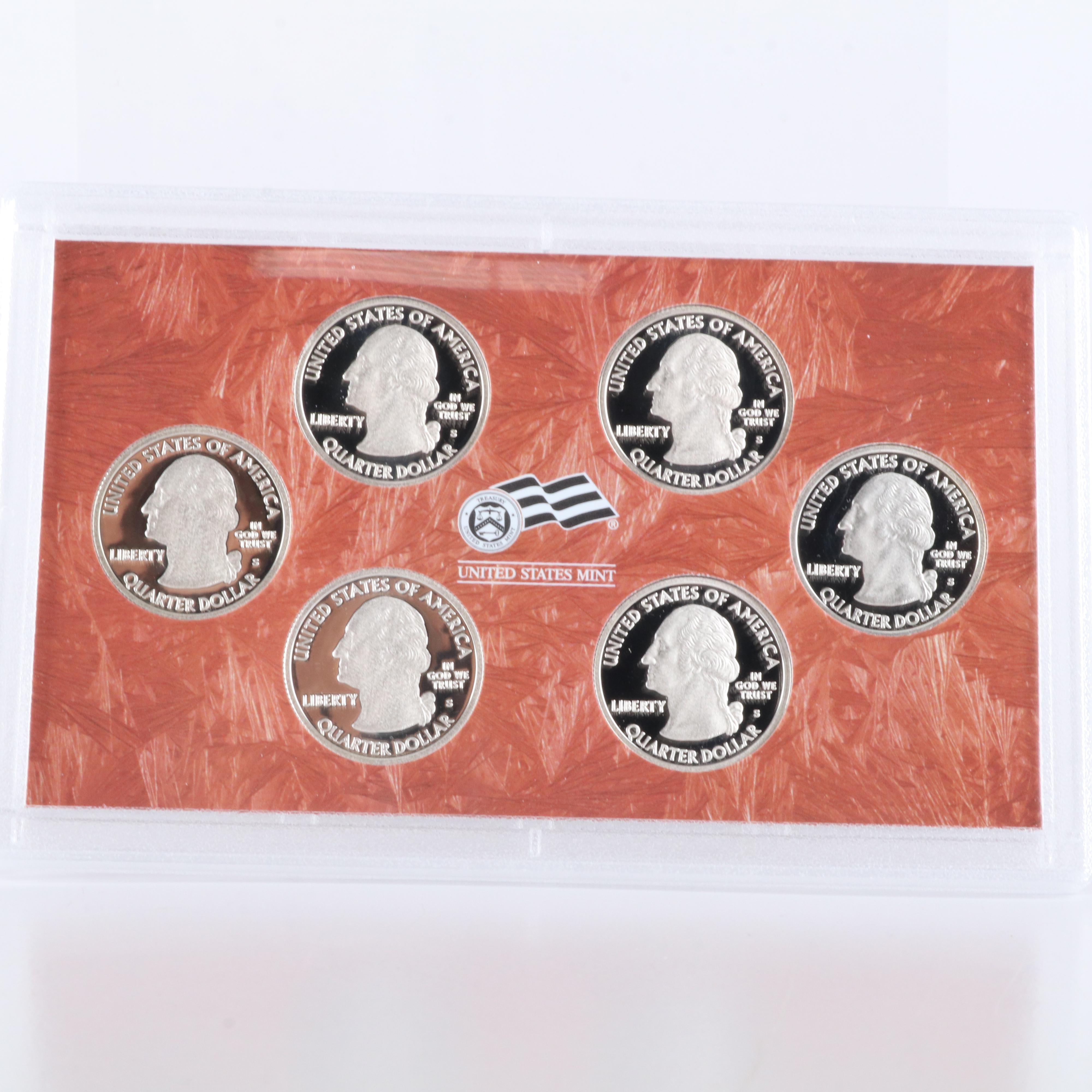 A 2008 and 2009 United States Silver Proof Sets