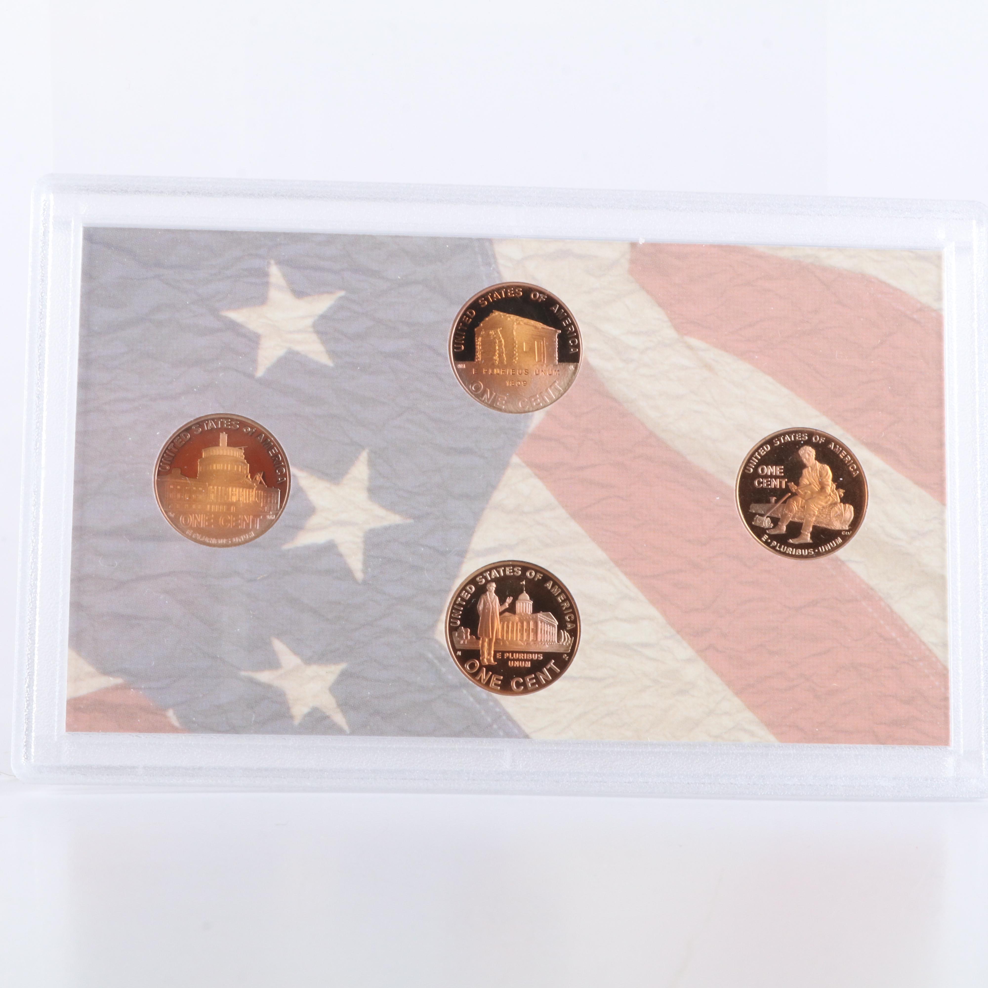 A 2008 and 2009 United States Silver Proof Sets