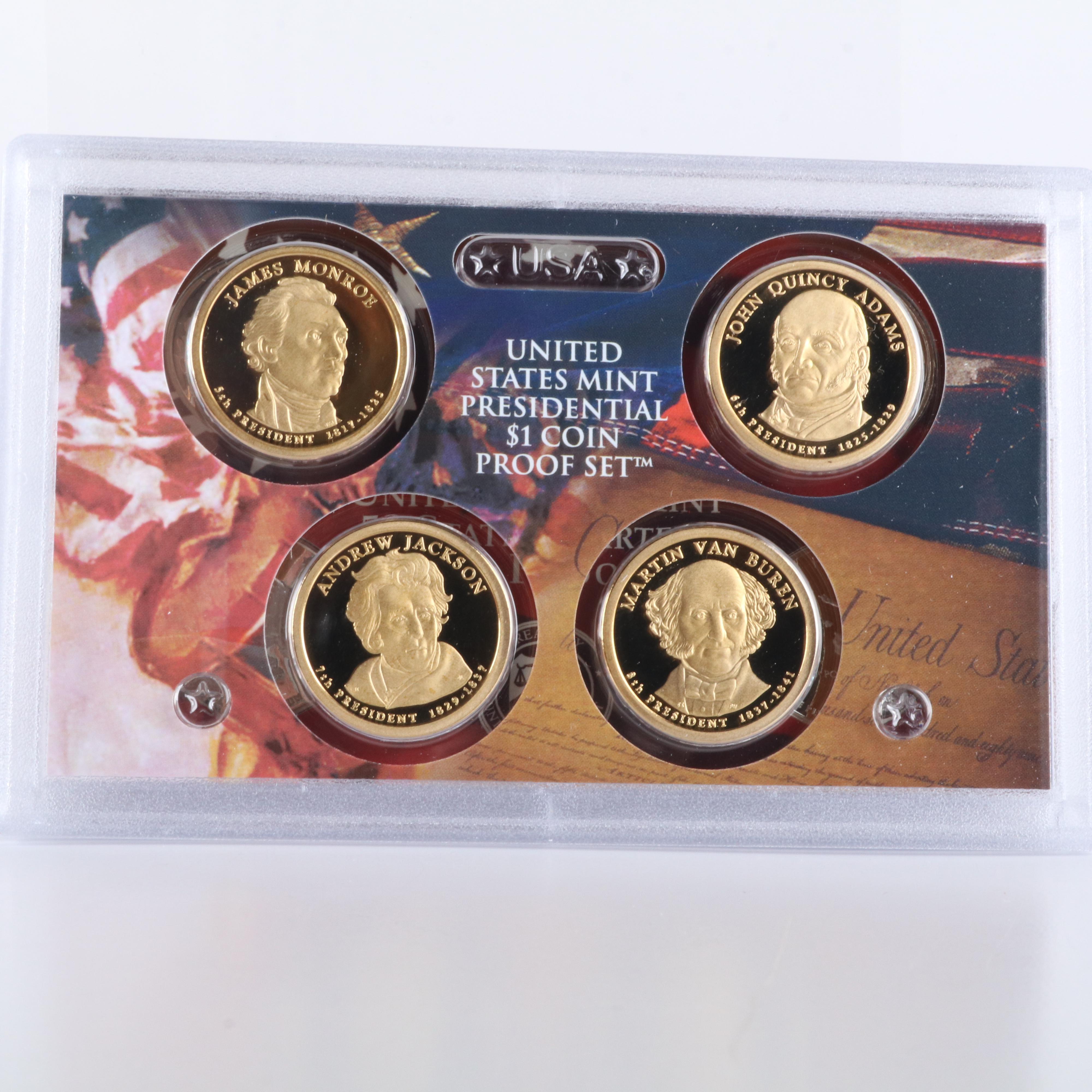 A 2008 and 2009 United States Silver Proof Sets