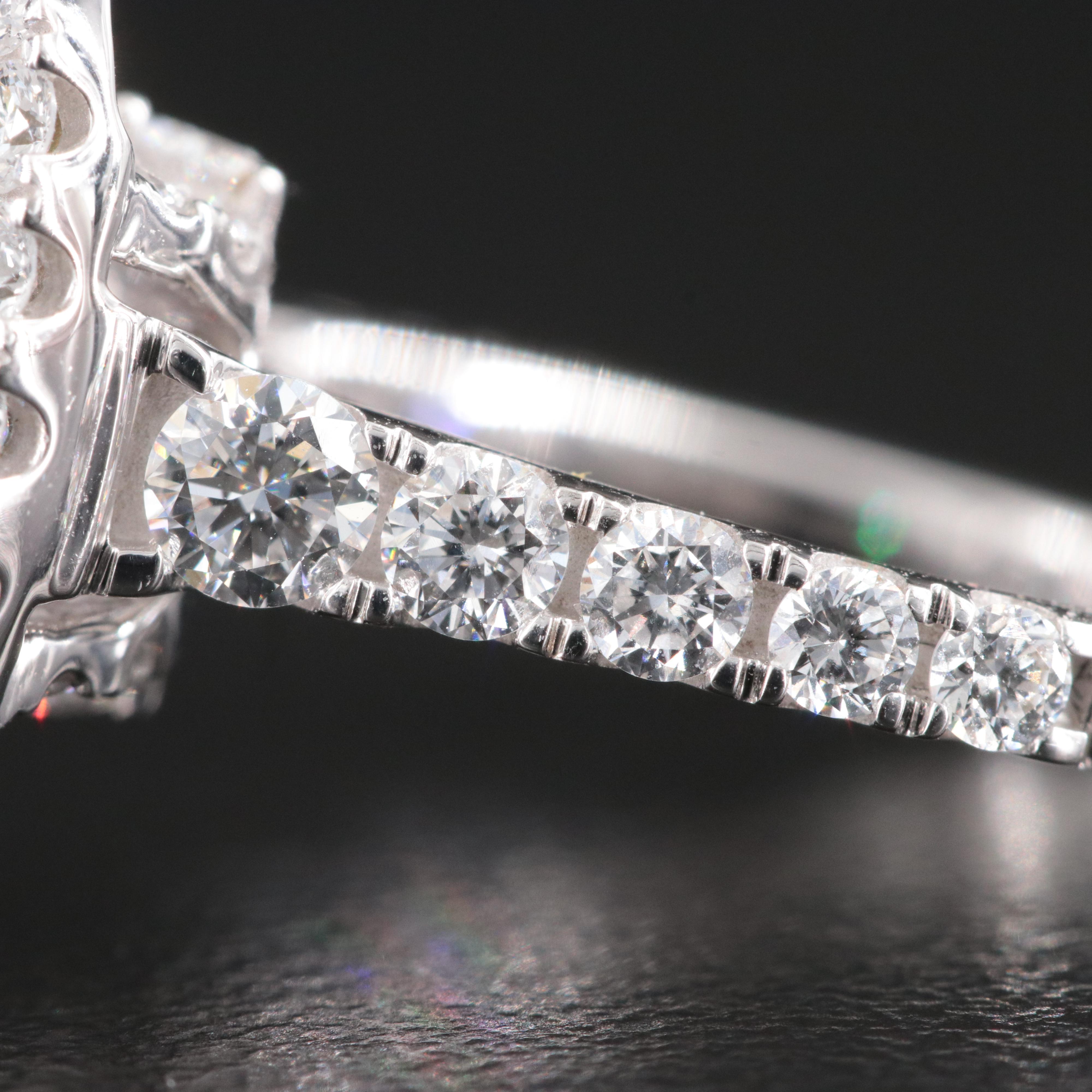 14K 4.73 CTW Lab Grown Diamond Ring