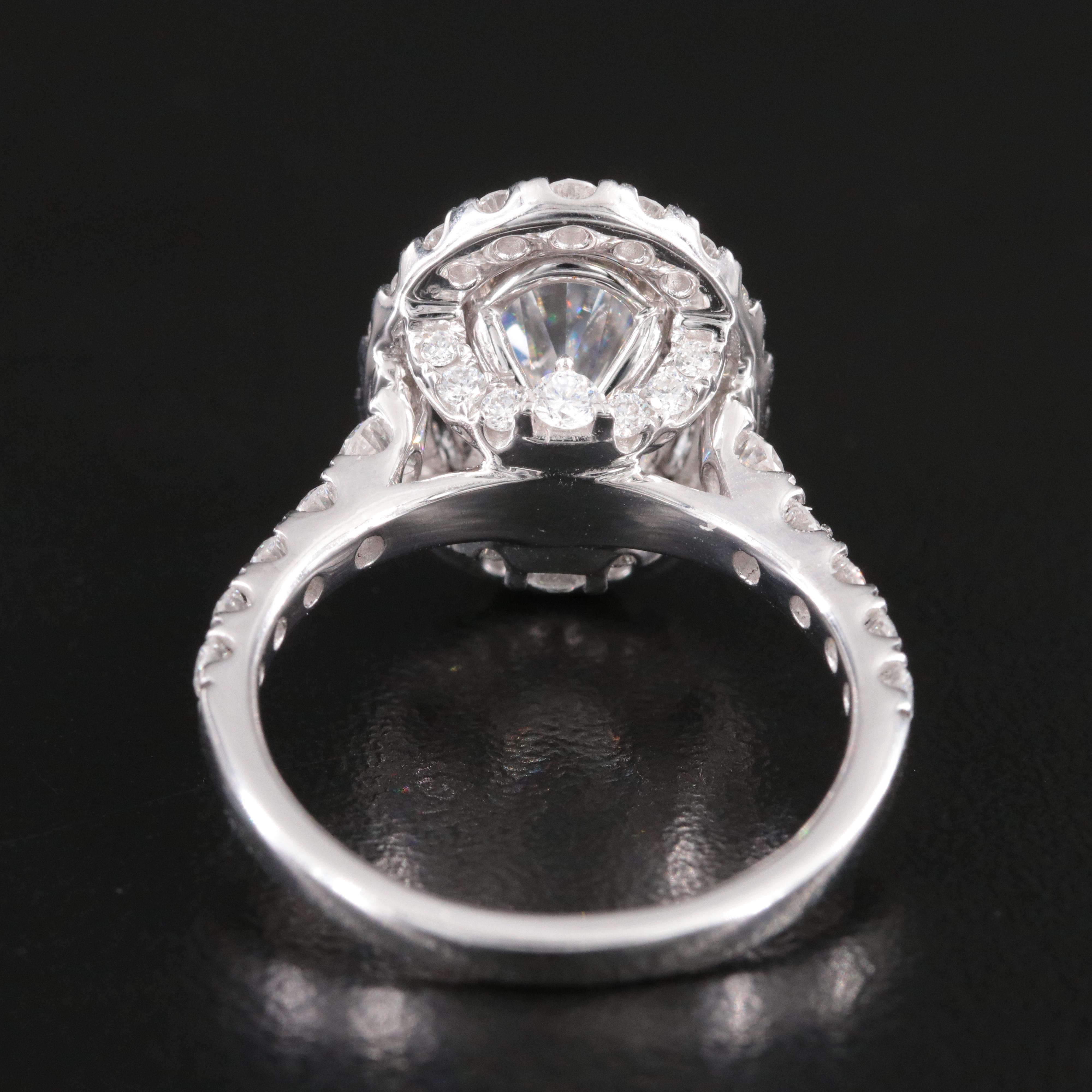 14K 4.73 CTW Lab Grown Diamond Ring