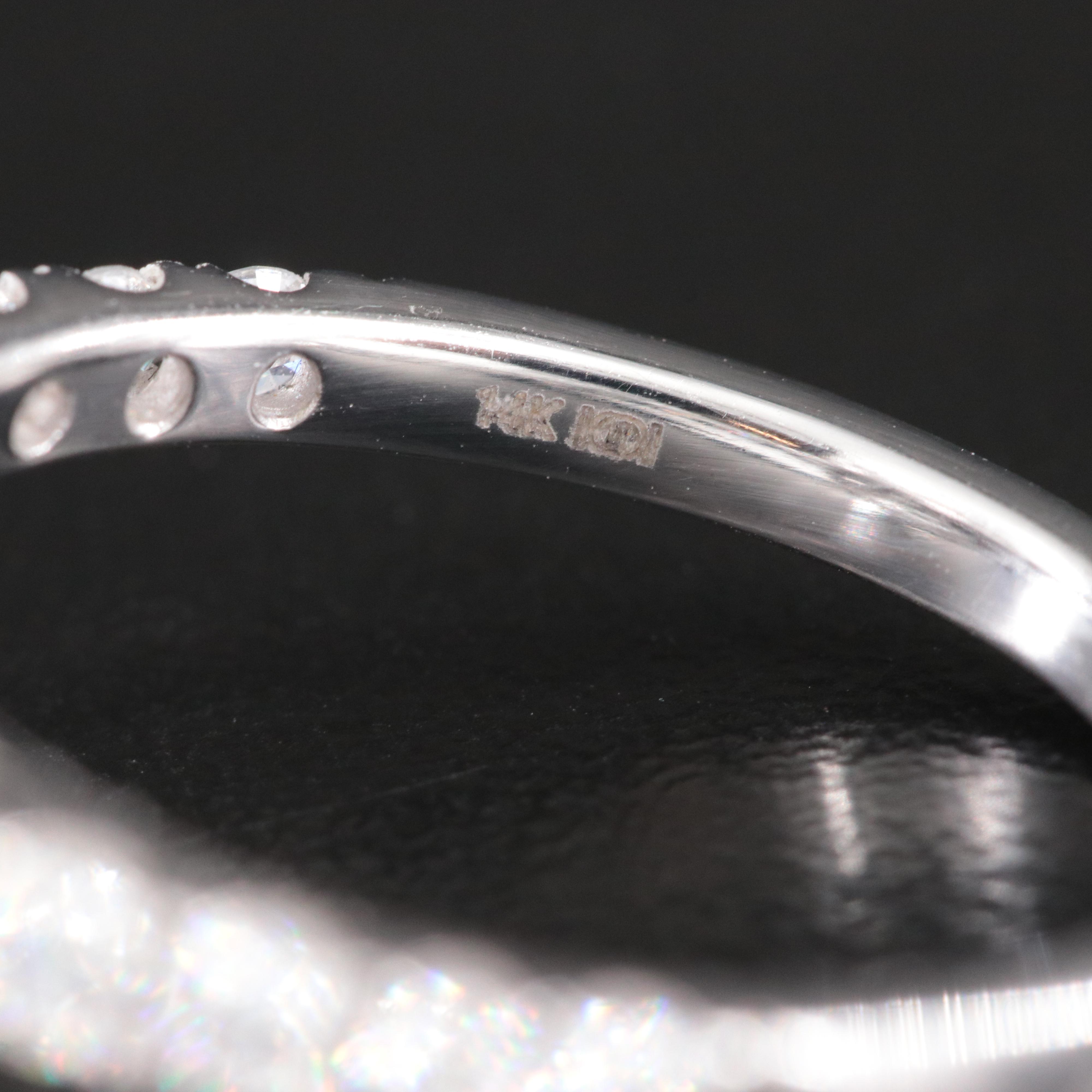 14K 4.73 CTW Lab Grown Diamond Ring