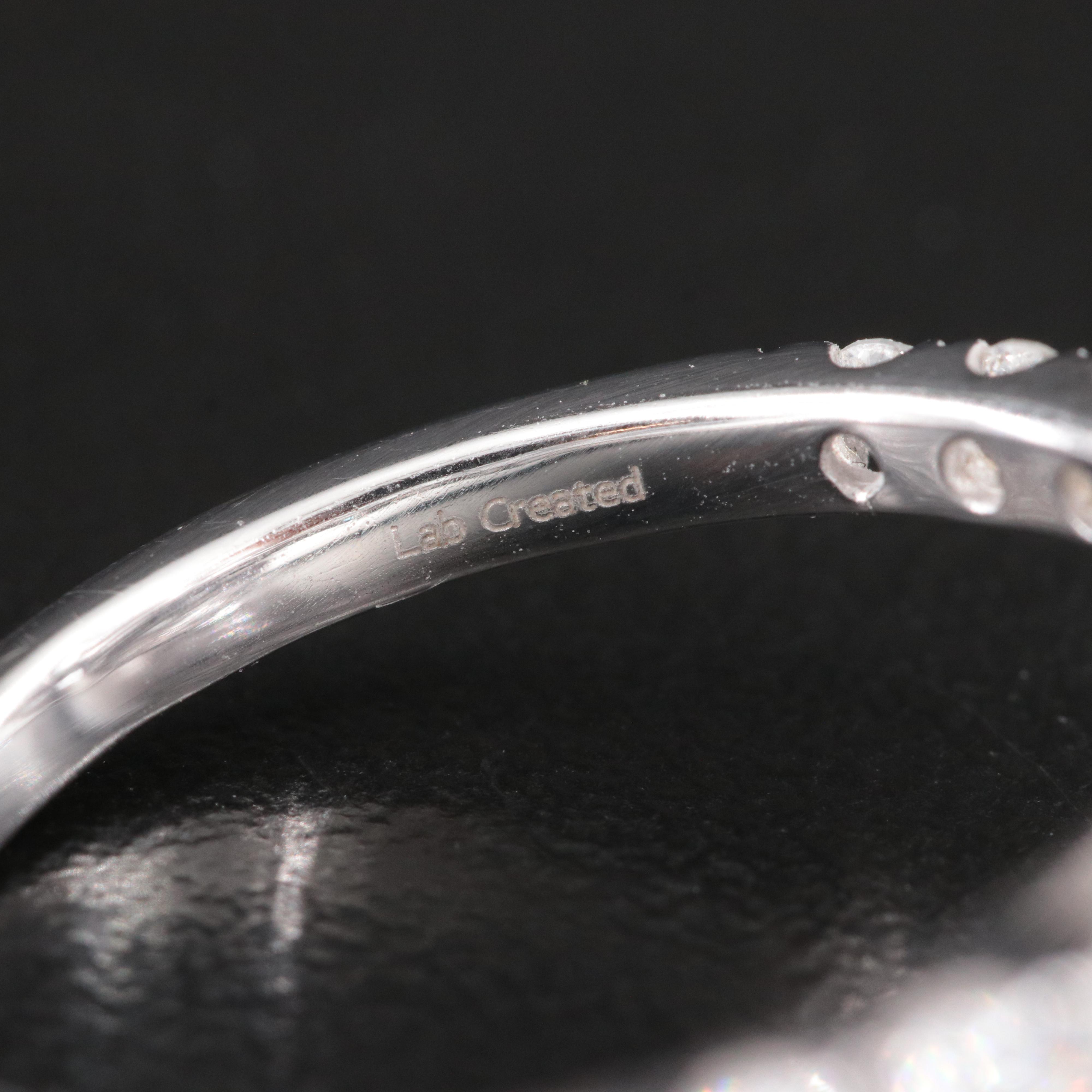 14K 4.73 CTW Lab Grown Diamond Ring