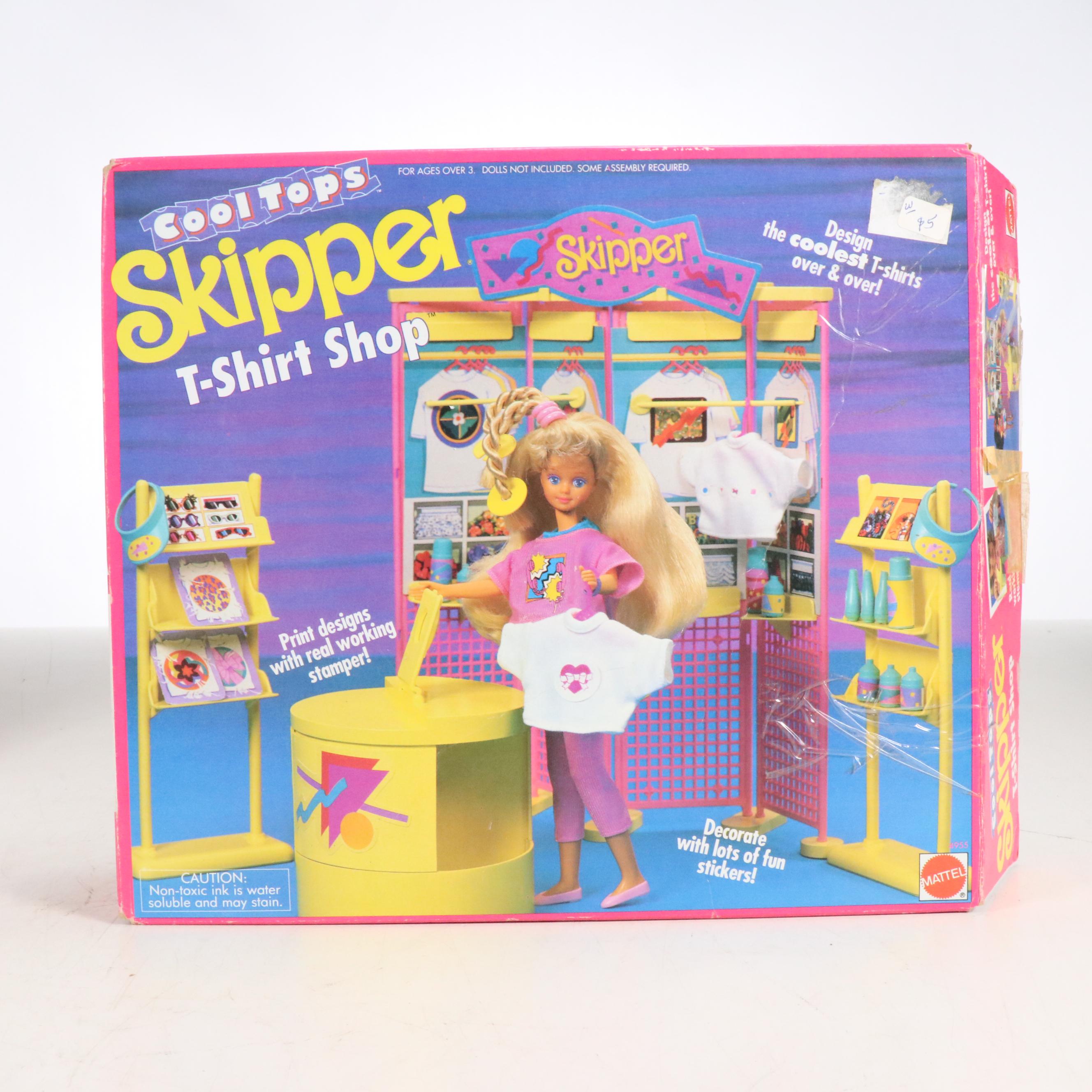 Barbie and Kelly "Shoppin' Fun" Dolls with Other Dolls and Accessories