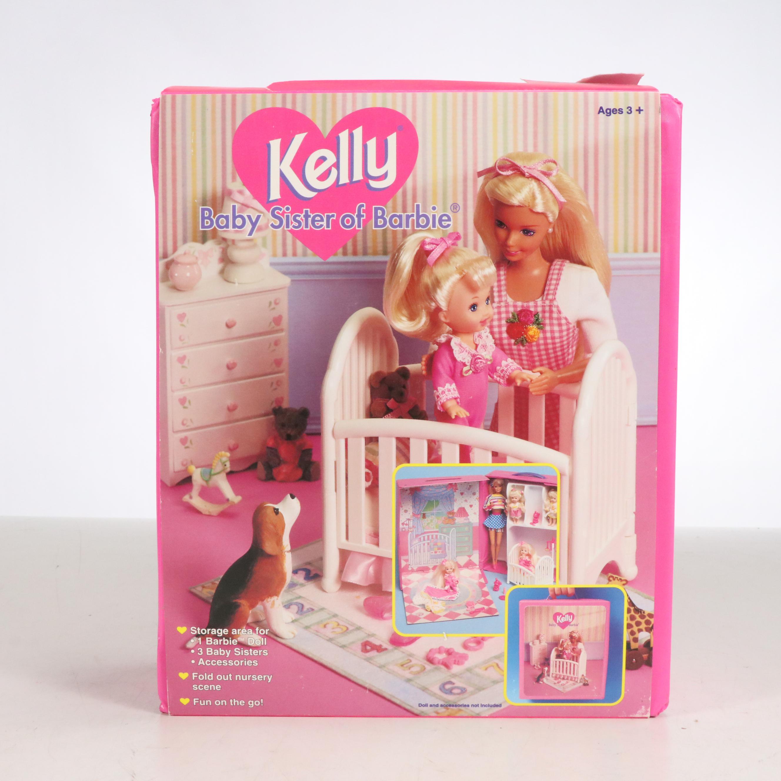 Barbie and Kelly "Shoppin' Fun" Dolls with Other Dolls and Accessories