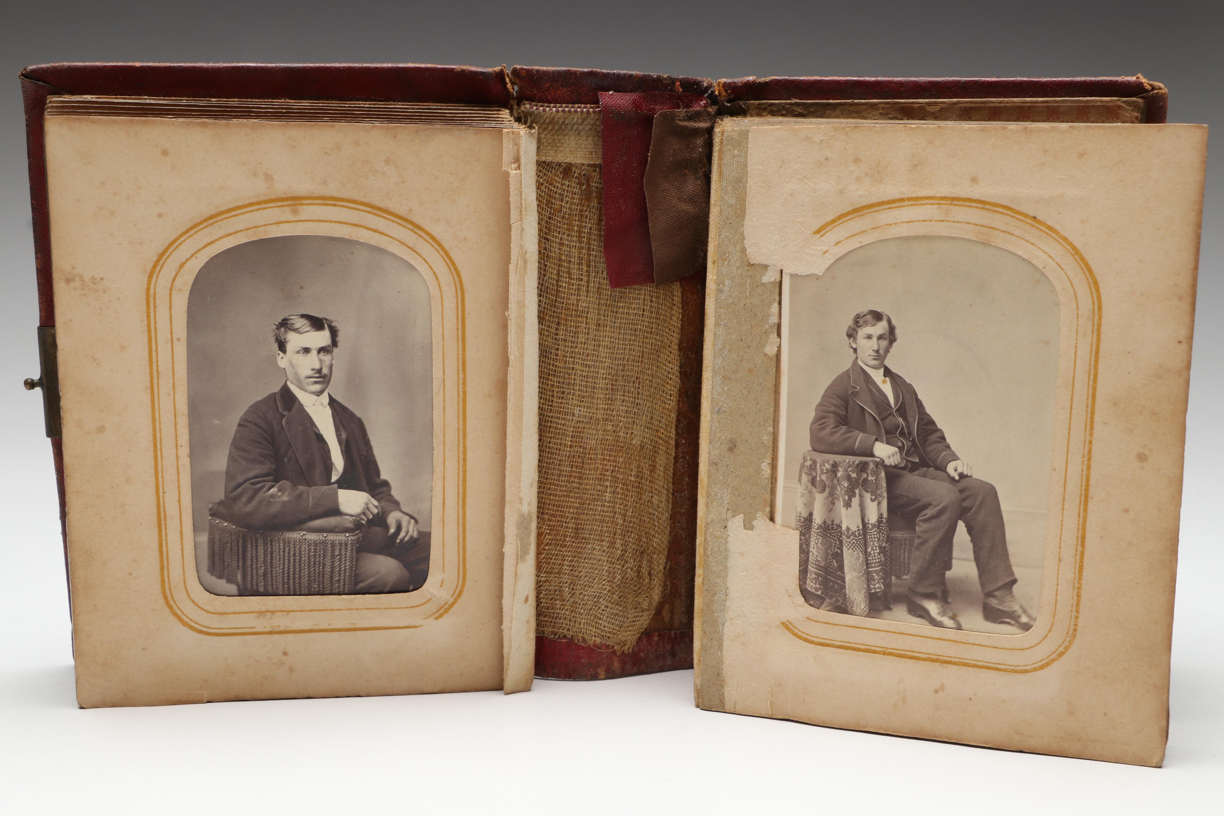 Tintypes and Other Photographs of Men, Women and Children, Mid-19th Century