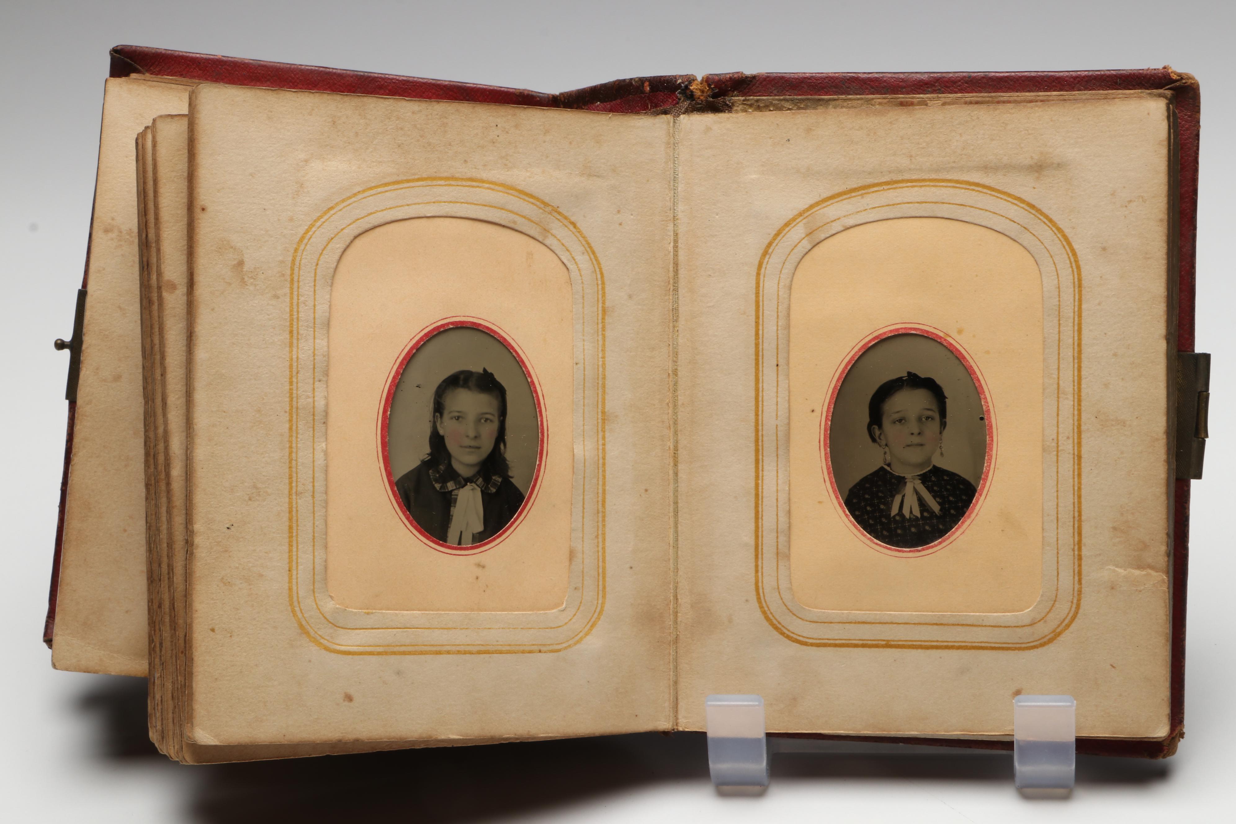 Tintypes and Other Photographs of Men, Women and Children, Mid-19th Century