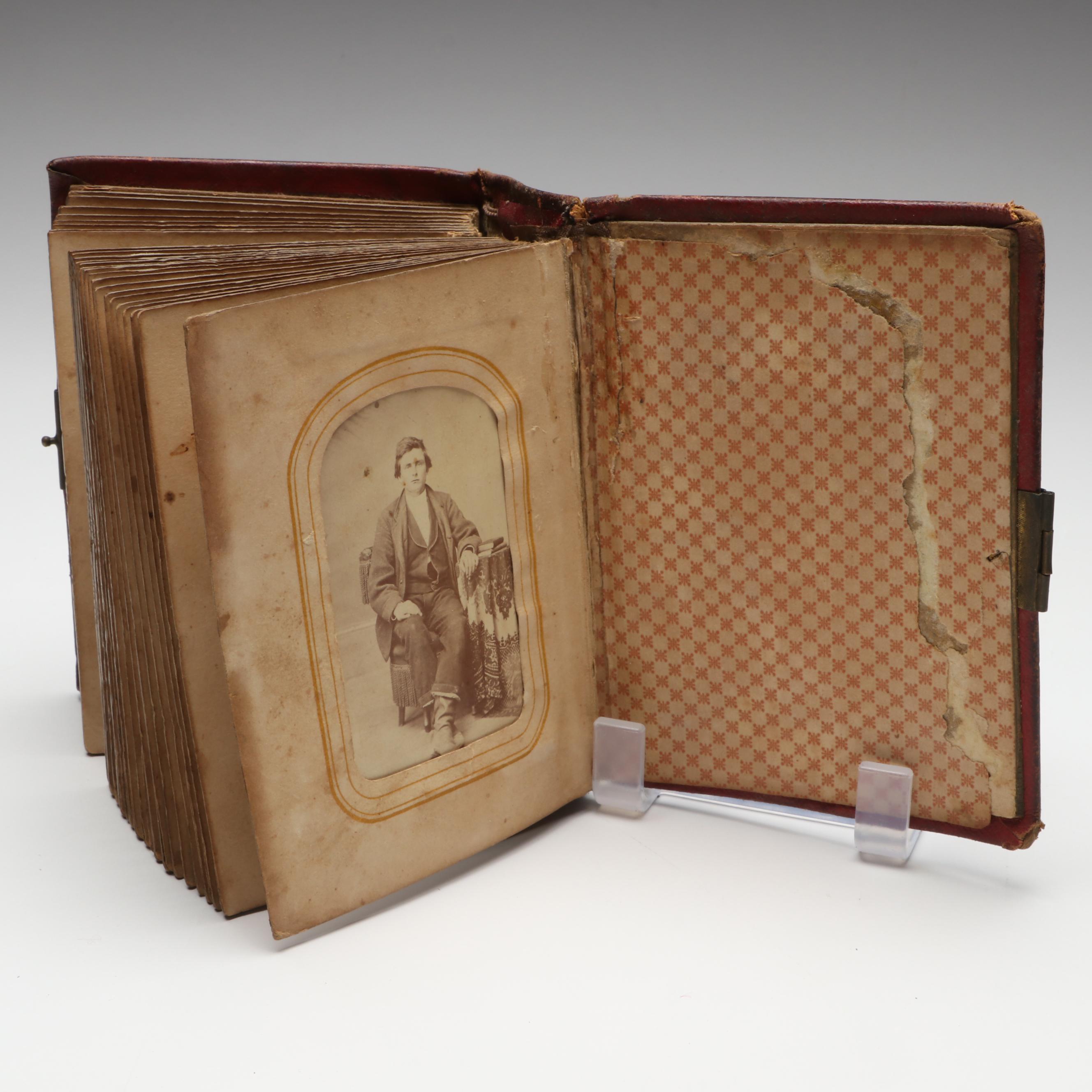 Tintypes and Other Photographs of Men, Women and Children, Mid-19th Century