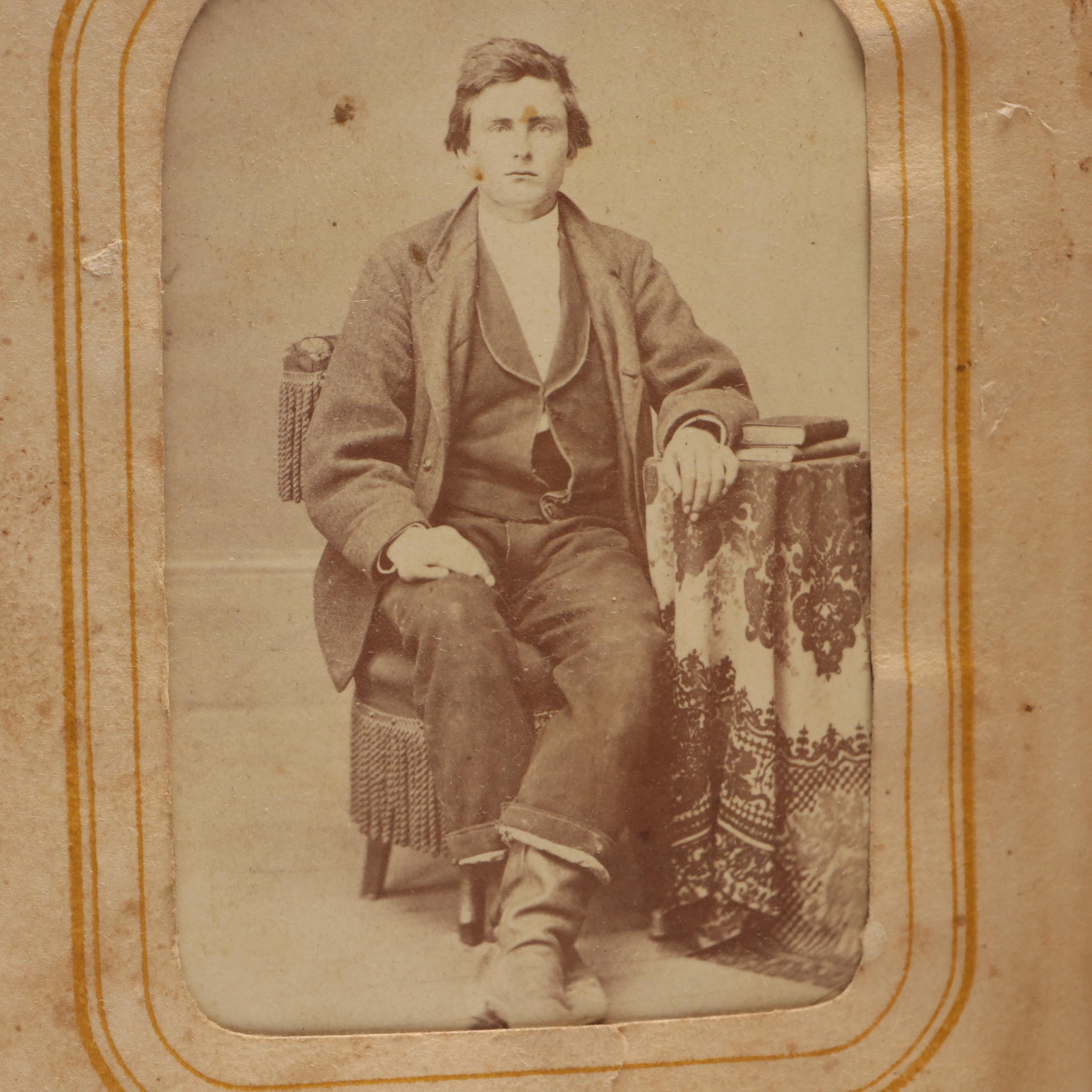 Tintypes and Other Photographs of Men, Women and Children, Mid-19th Century