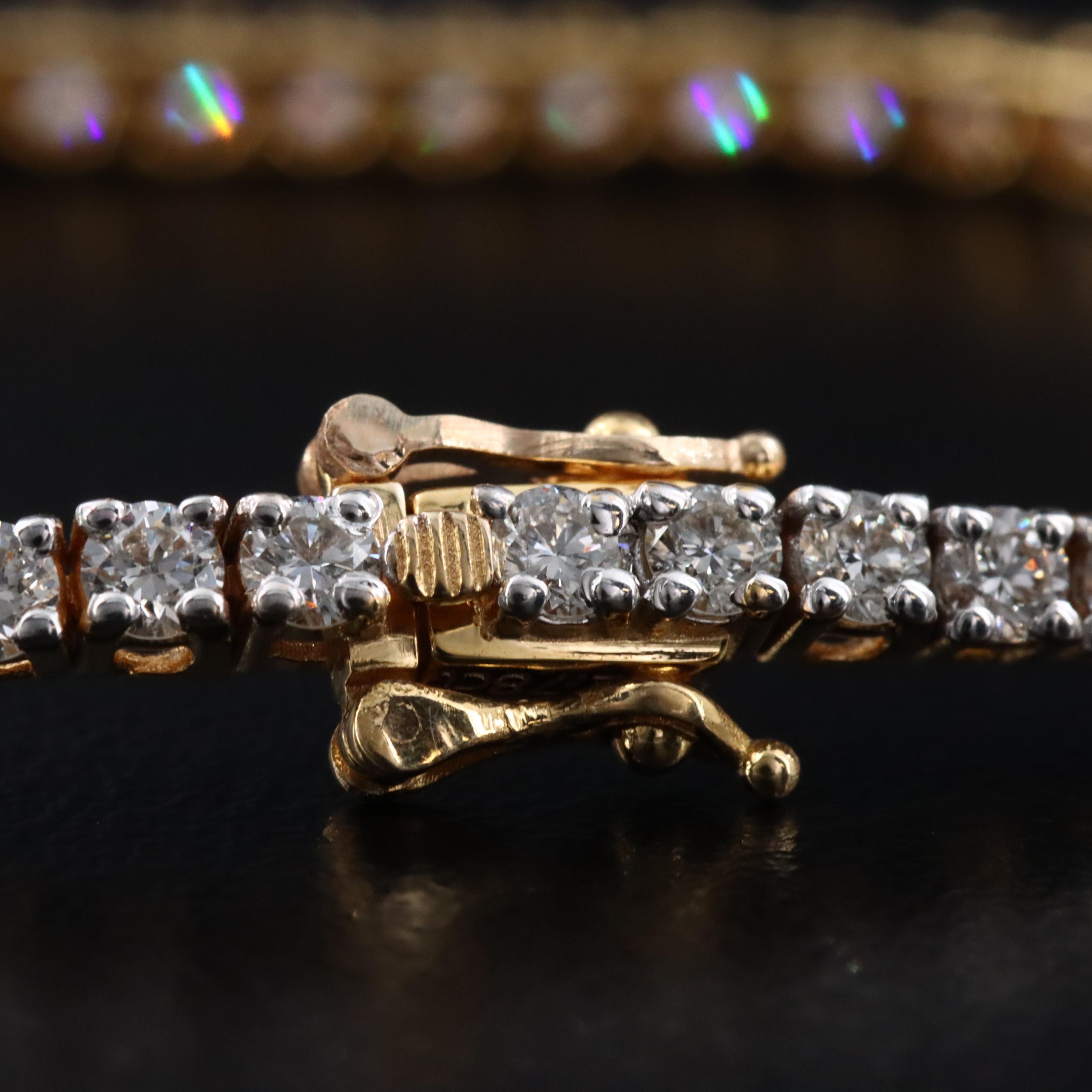 14K 2.78 CTW Diamond Line Bracelet