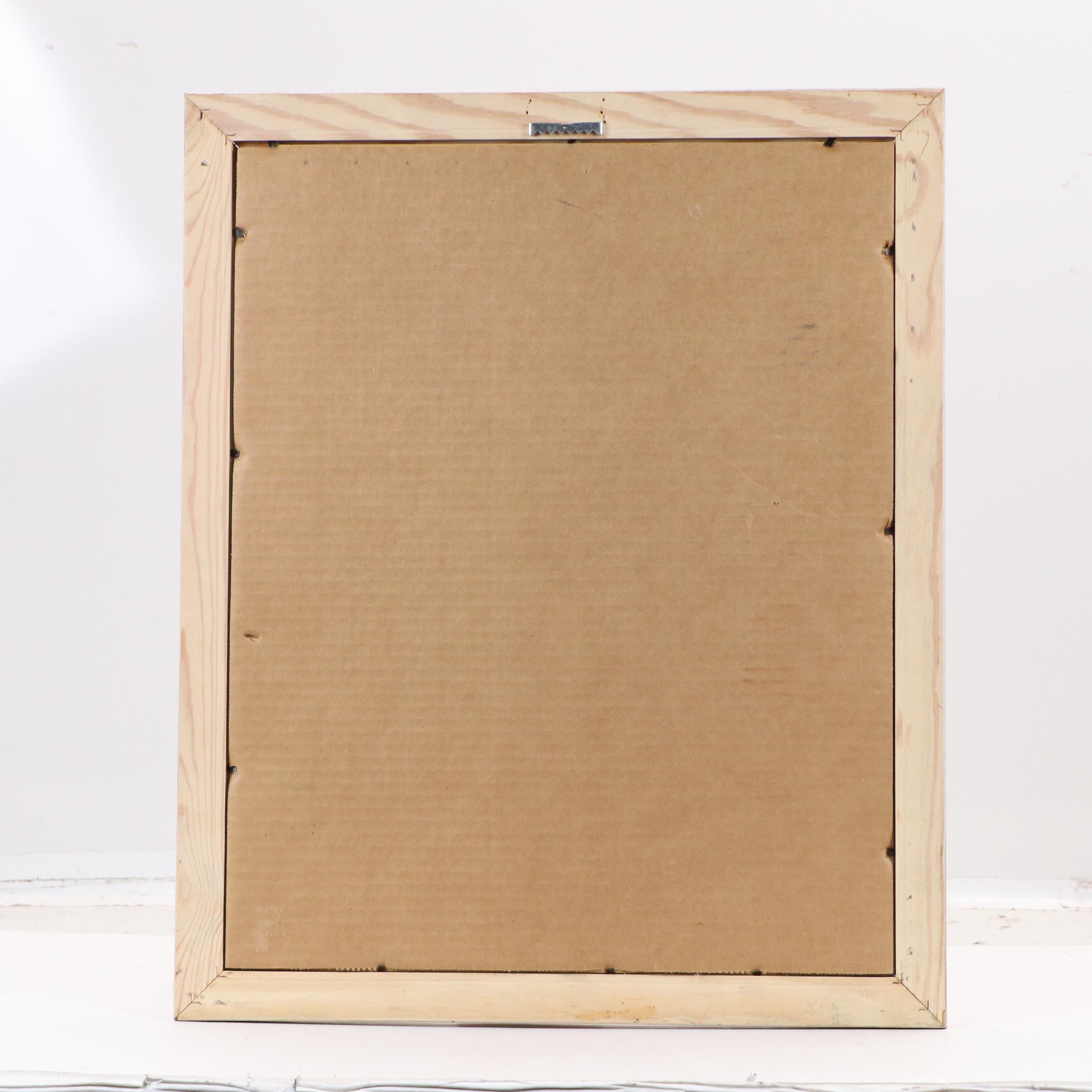 Watercolor Painting of Woodland Logging Scene