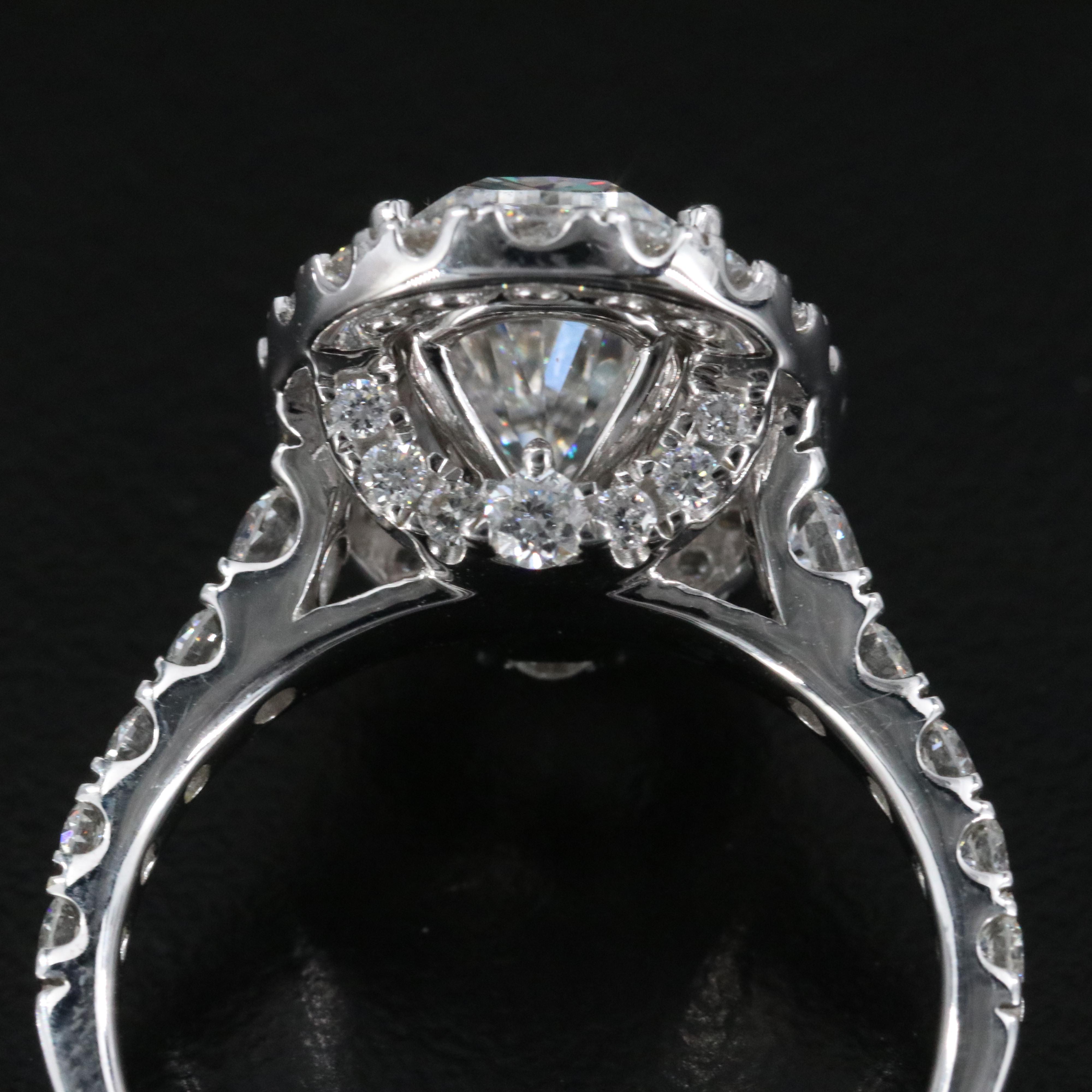 14K 4.71 CTW Lab Grown Diamond Ring