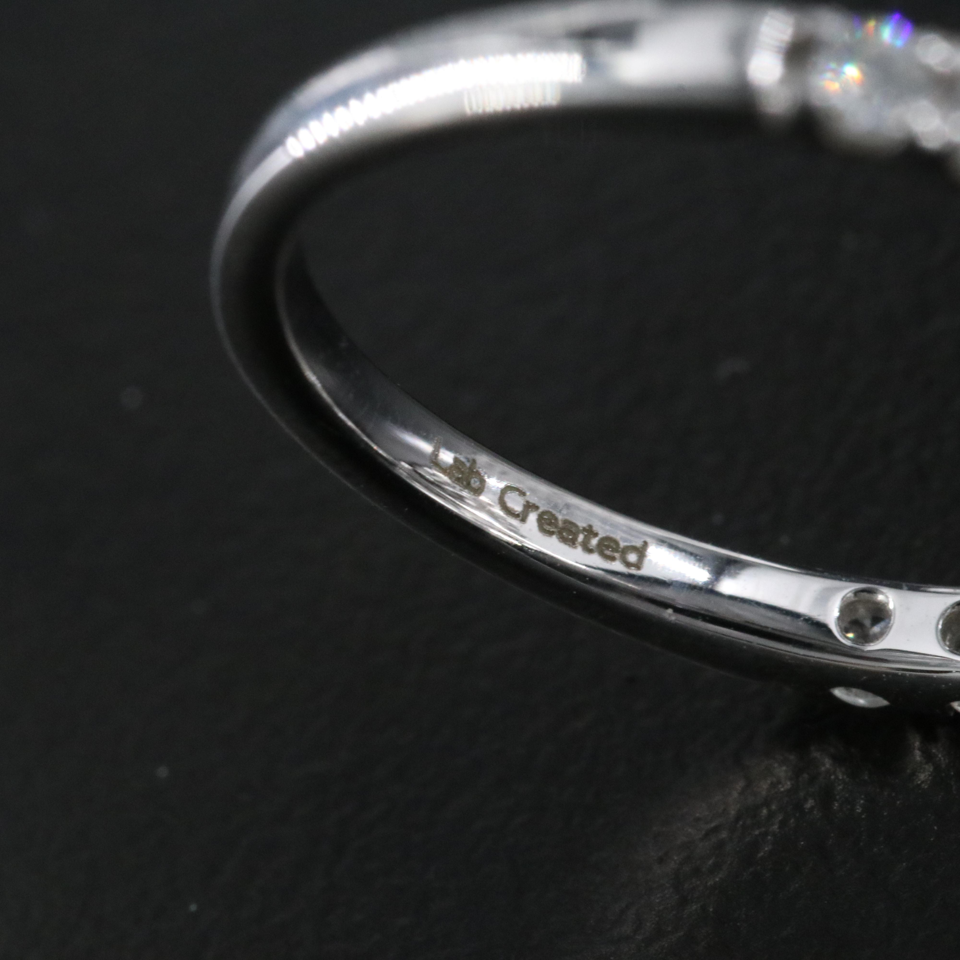 14K 4.71 CTW Lab Grown Diamond Ring