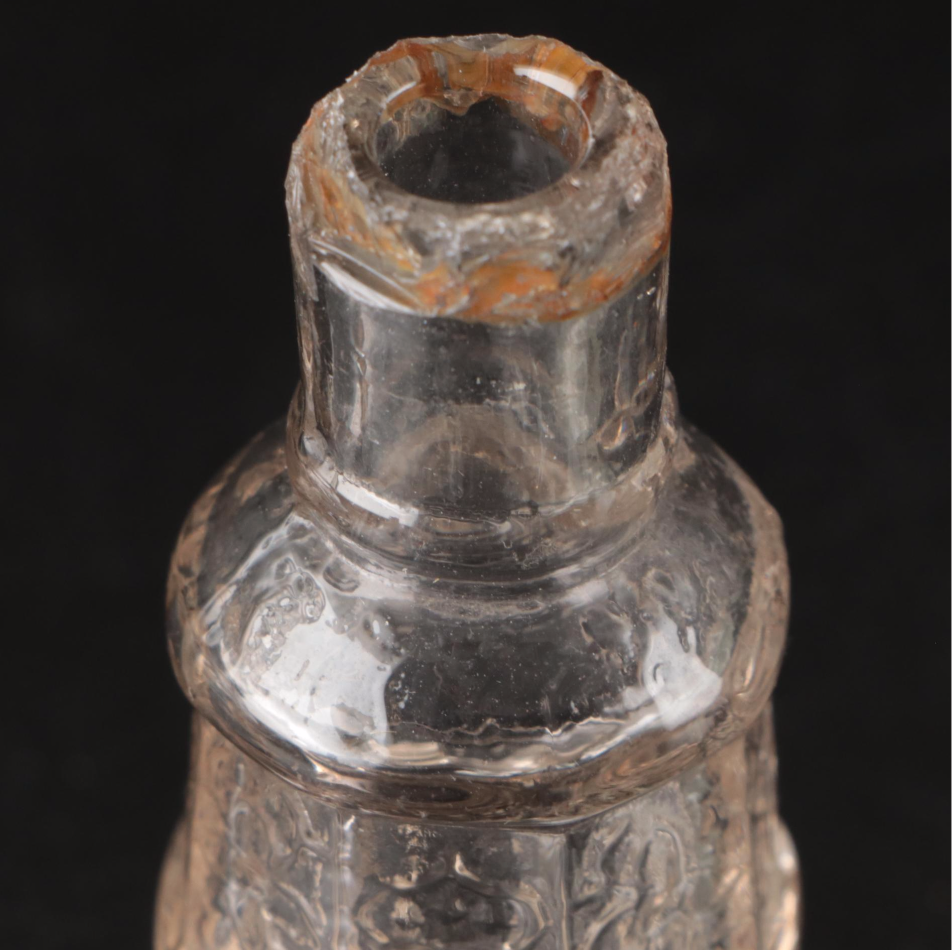 Victorian Style Condiment Set with Other Glass Tableware