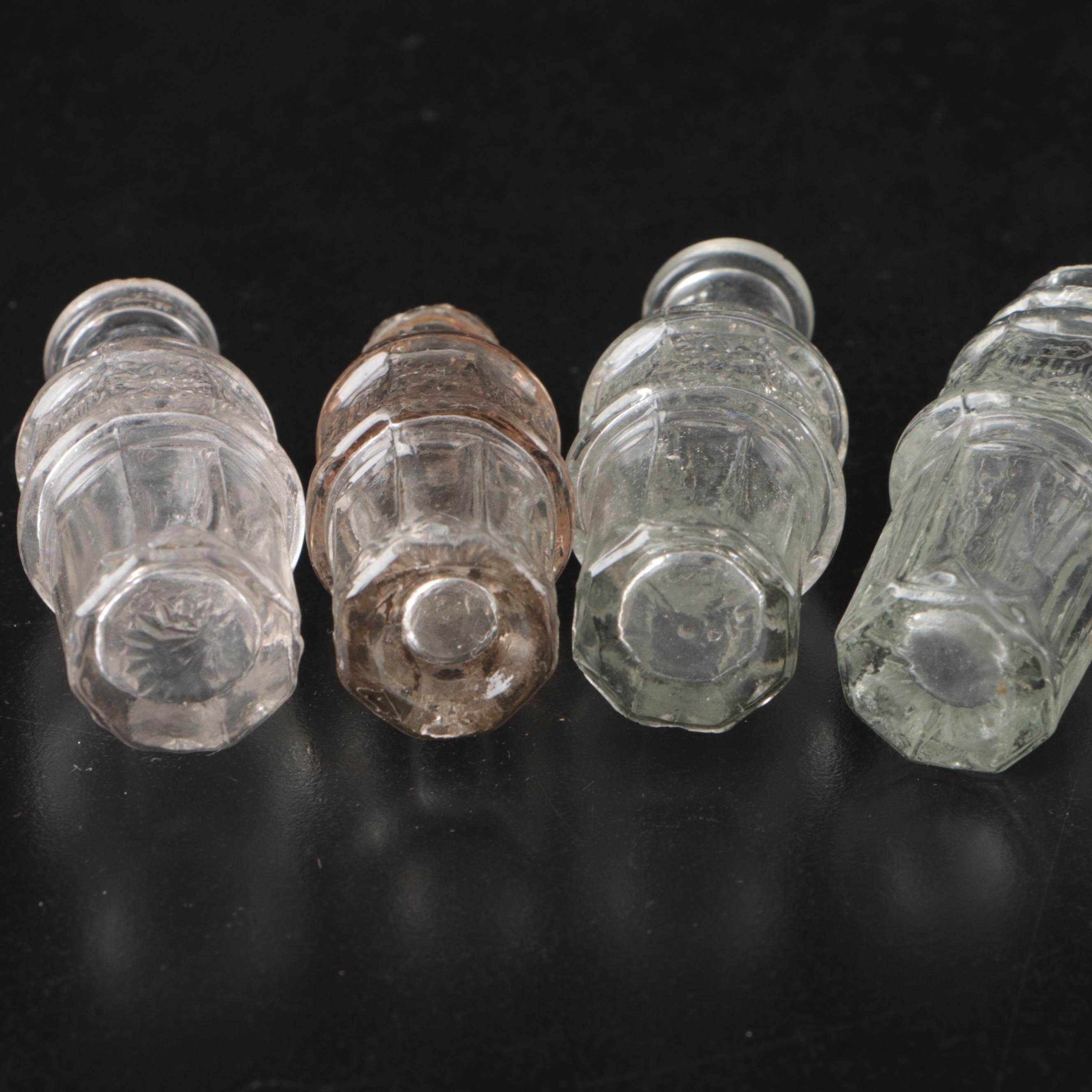 Victorian Style Condiment Set with Other Glass Tableware