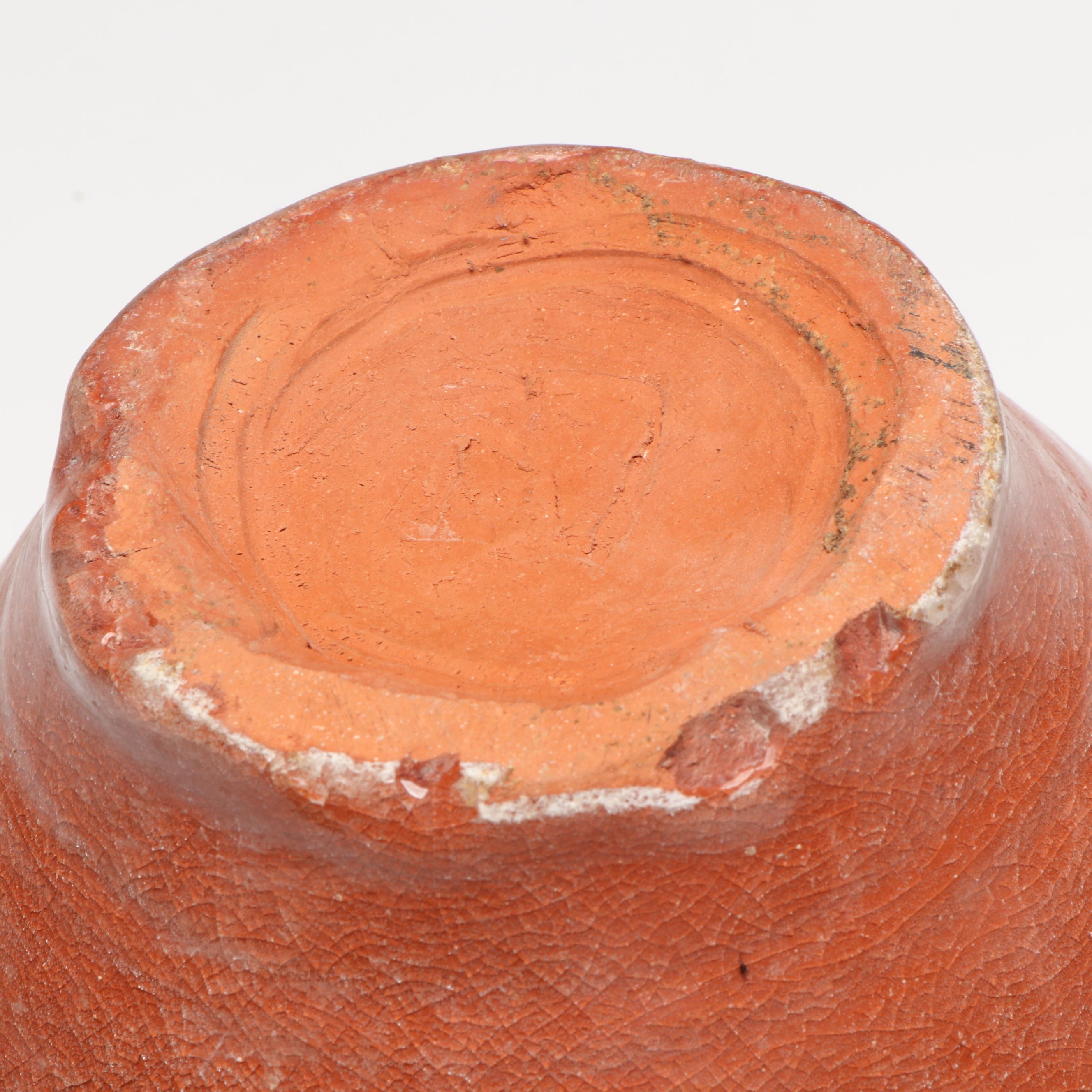 William Lutz Stamp Pattern Terracotta Pottery