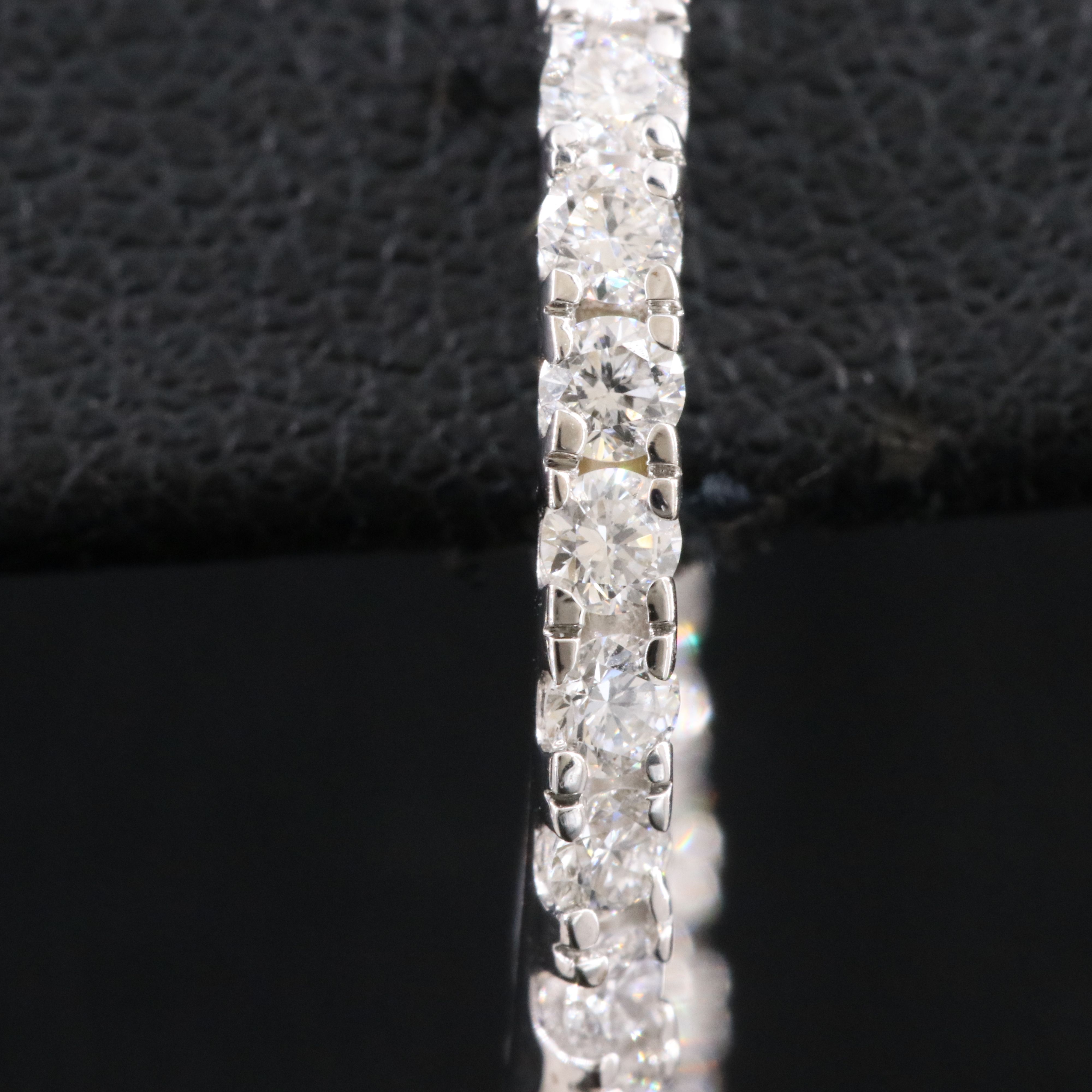 14K 1.50 CTW Lab Grown Diamond Inside-Out Half Hoops