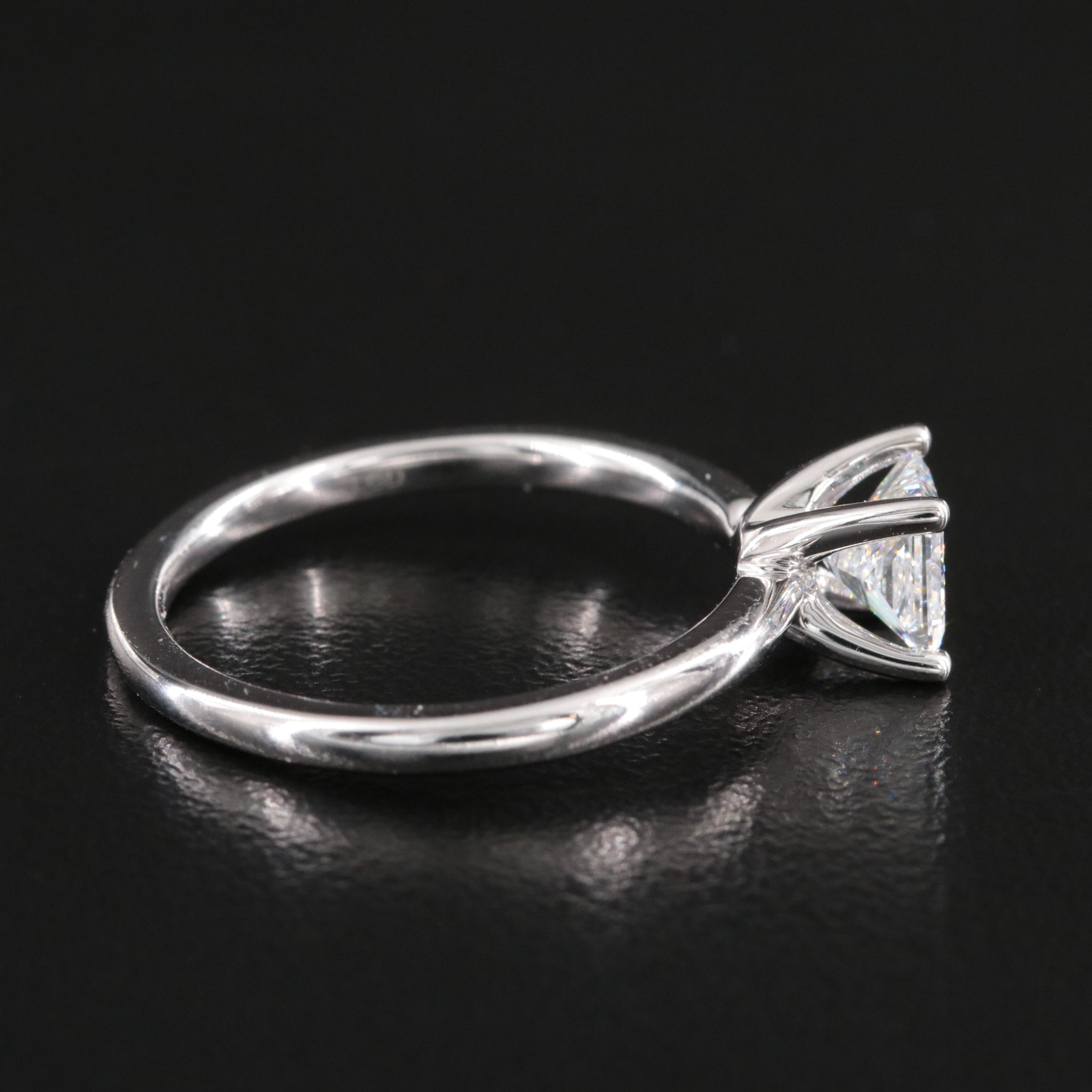 14K 0.74 CT Lab Grown Diamond Solitaire Ring