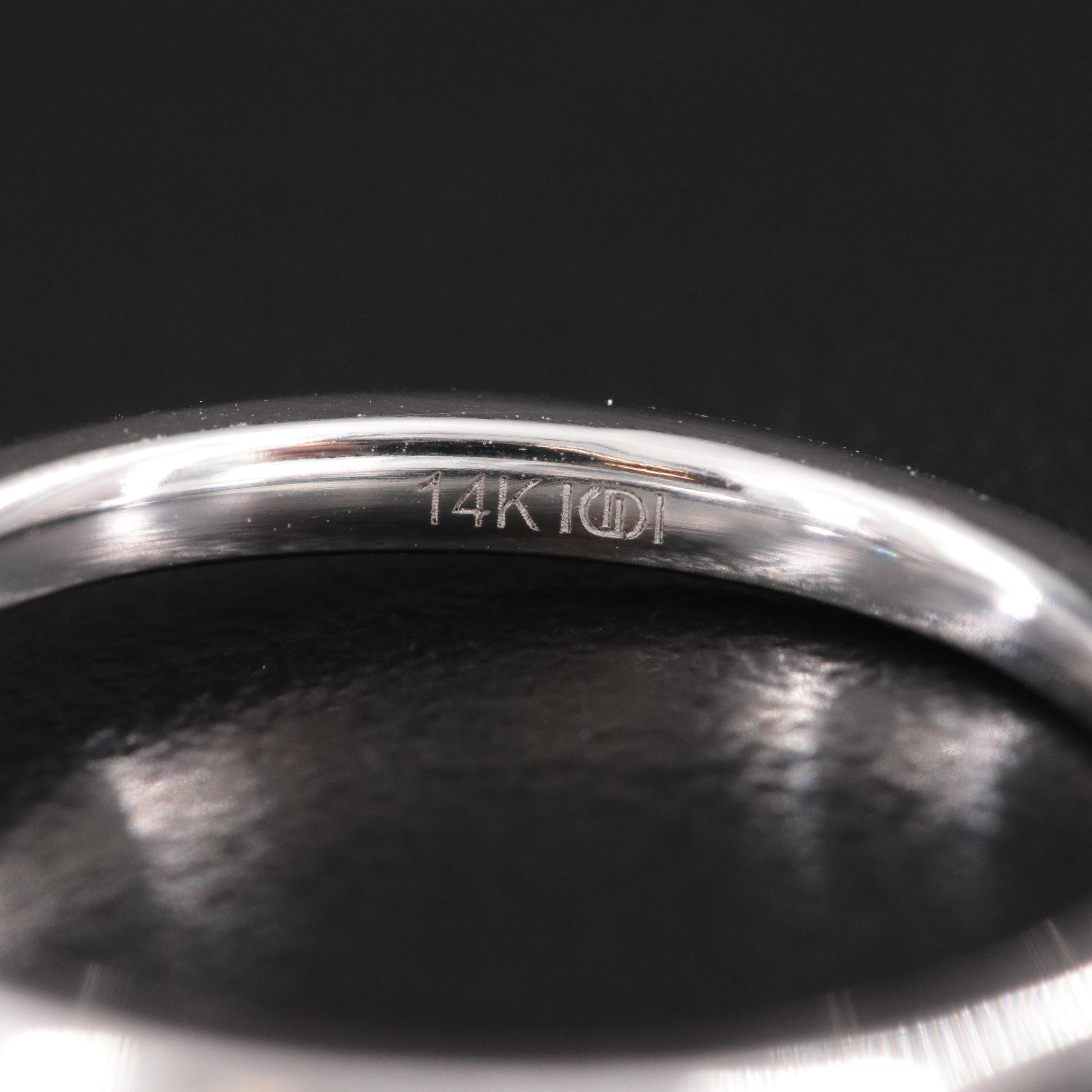 14K 0.74 CT Lab Grown Diamond Solitaire Ring