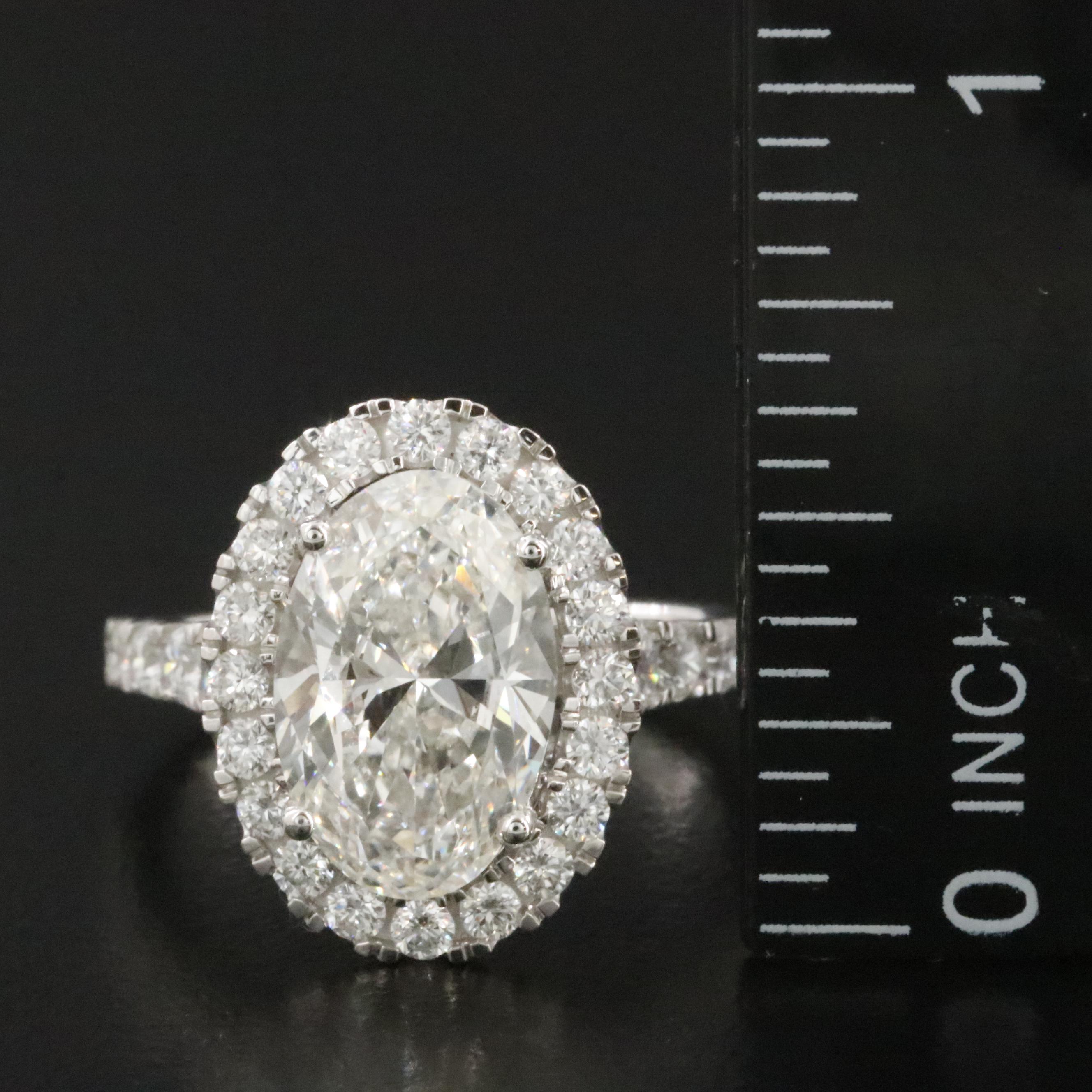 14K 4.52 CTW Lab Grown Diamond Ring