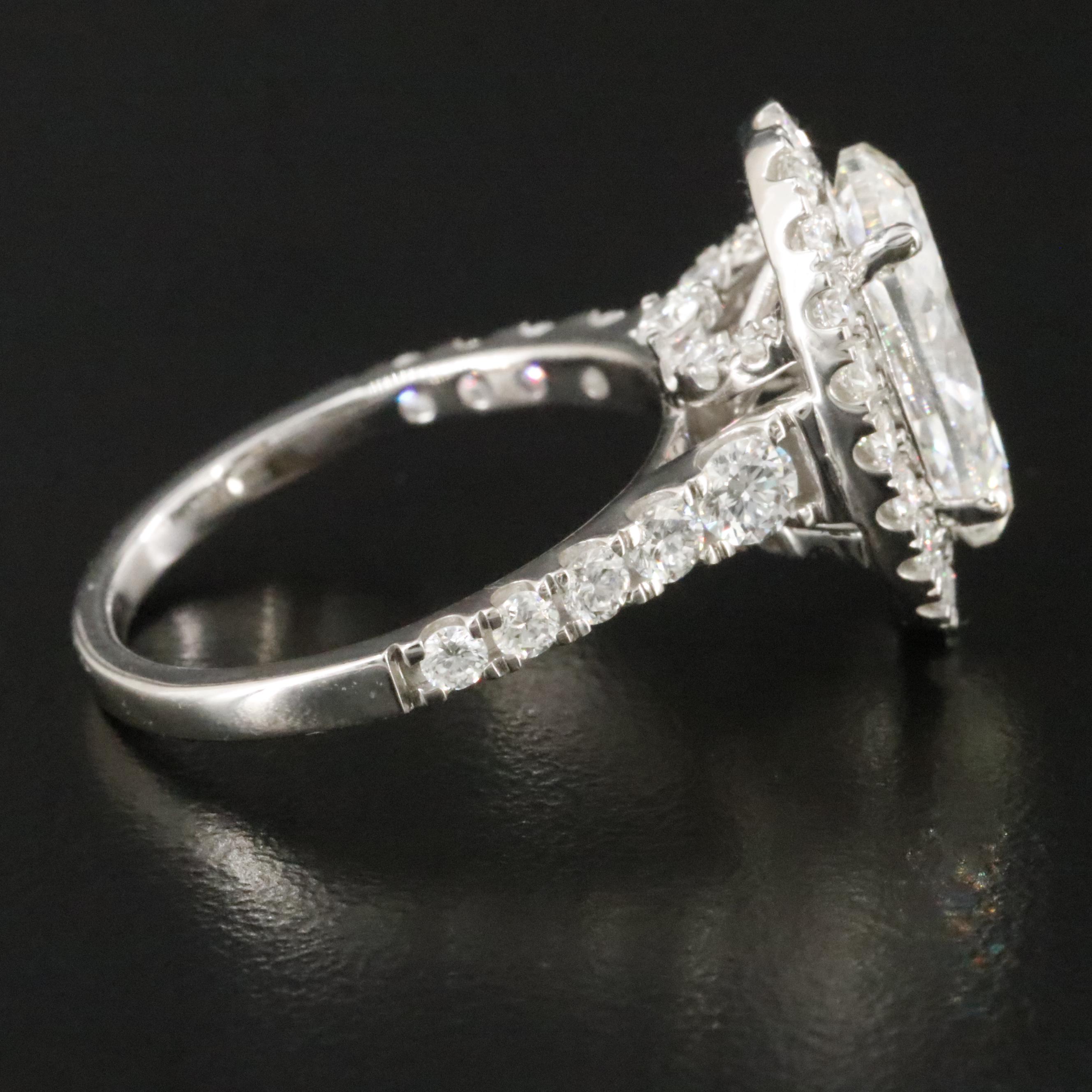14K 4.52 CTW Lab Grown Diamond Ring