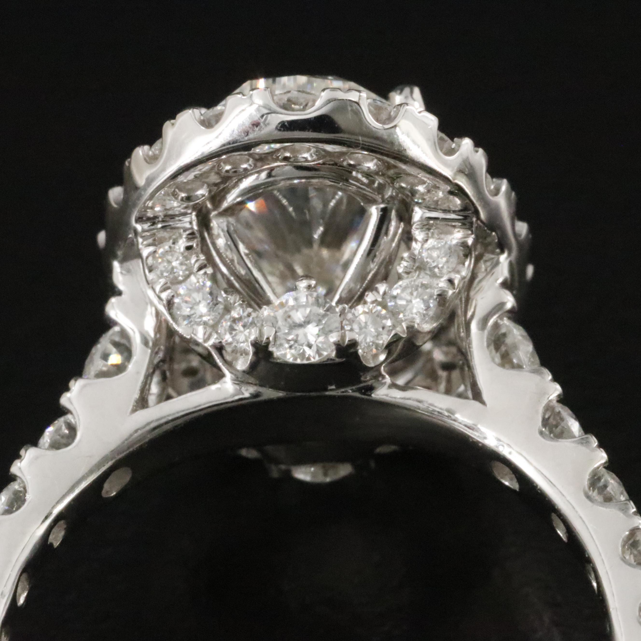 14K 4.52 CTW Lab Grown Diamond Ring