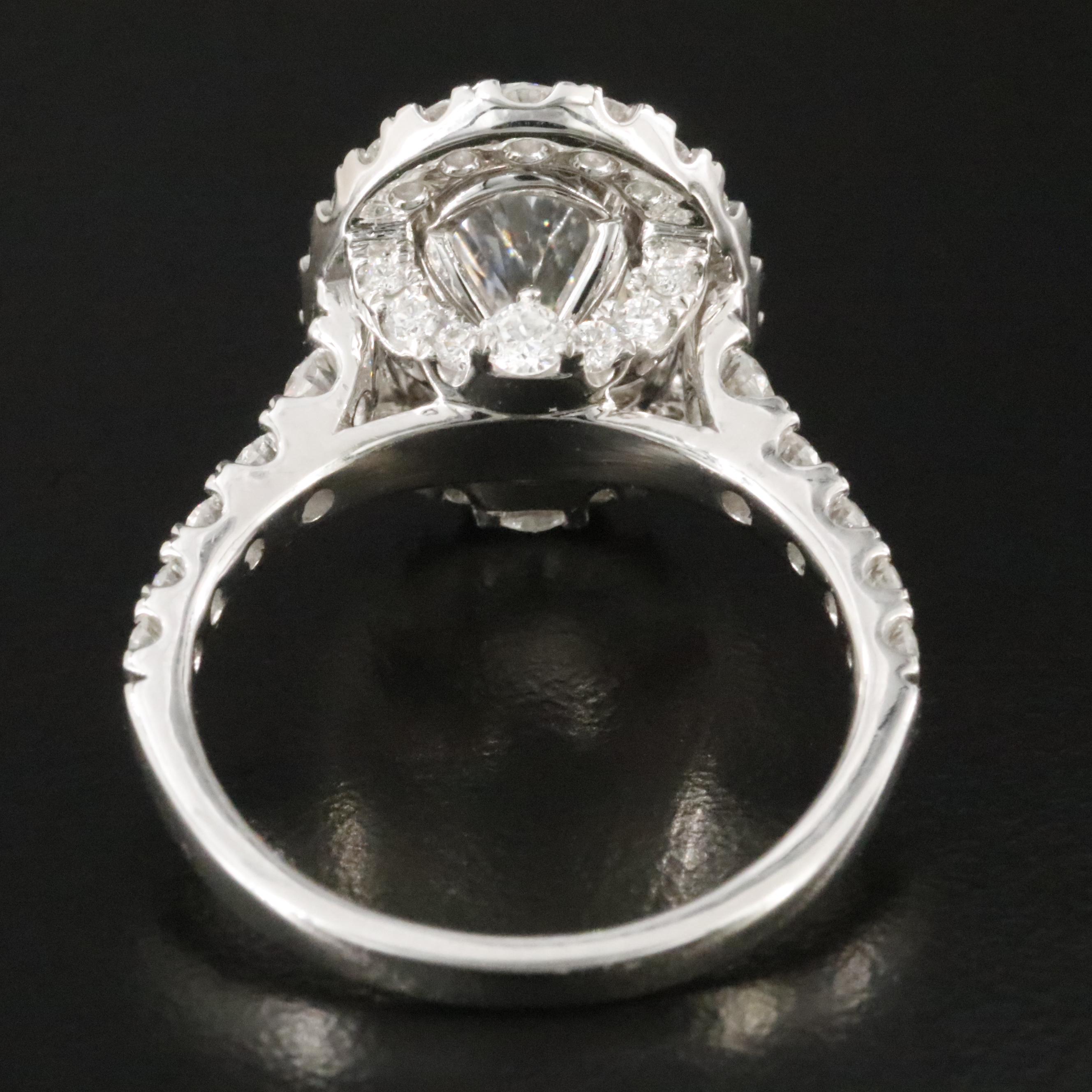 14K 4.52 CTW Lab Grown Diamond Ring