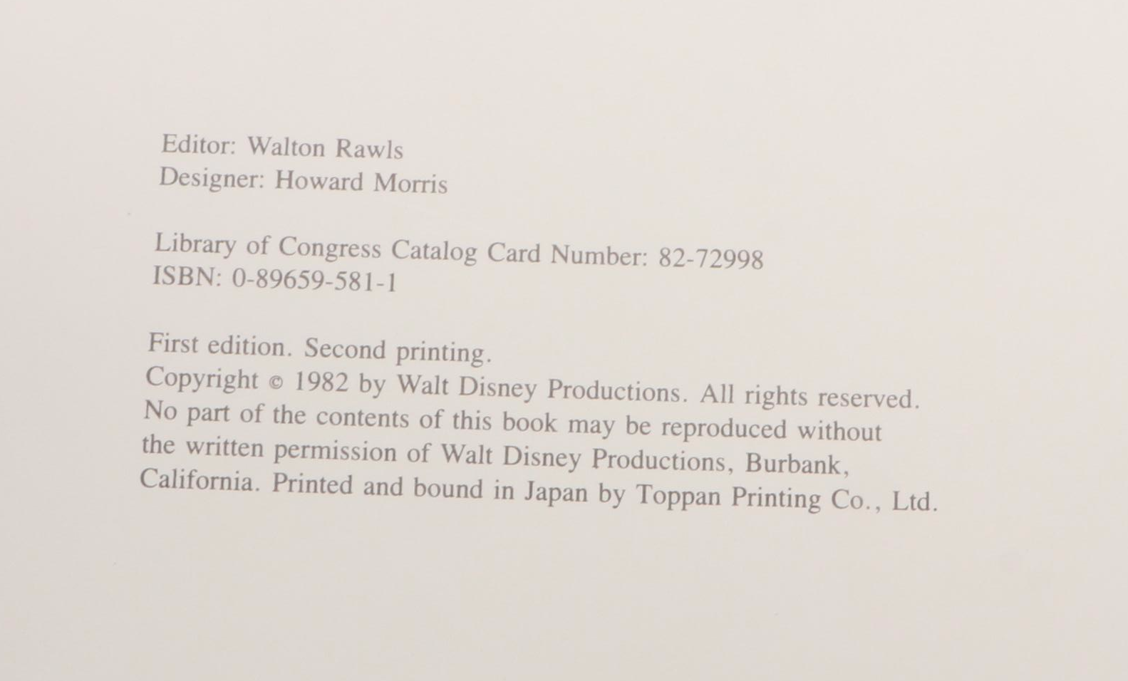 First Edition "Treasures of Disney Animation", More Disney Books and Figurine