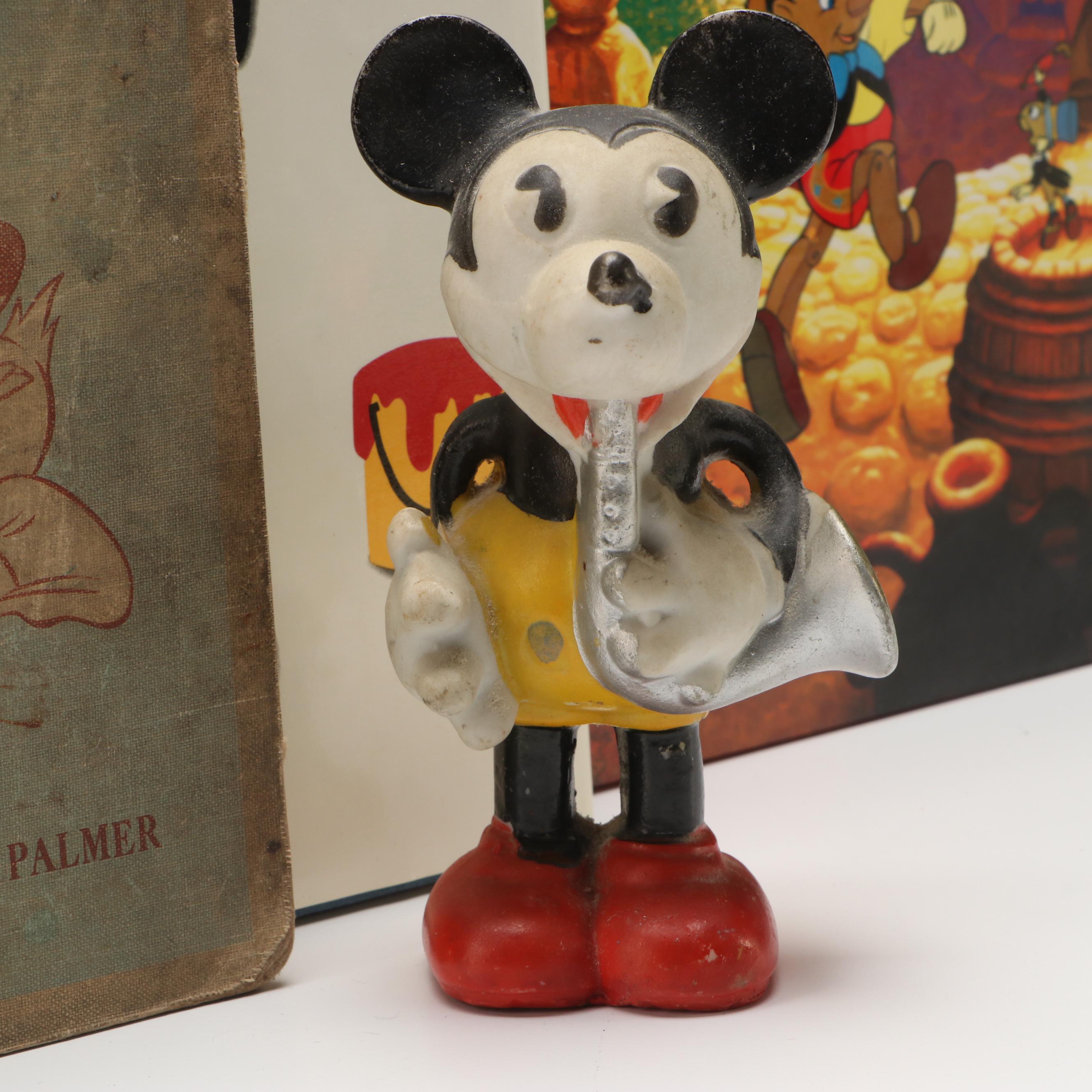 First Edition "Treasures of Disney Animation", More Disney Books and Figurine