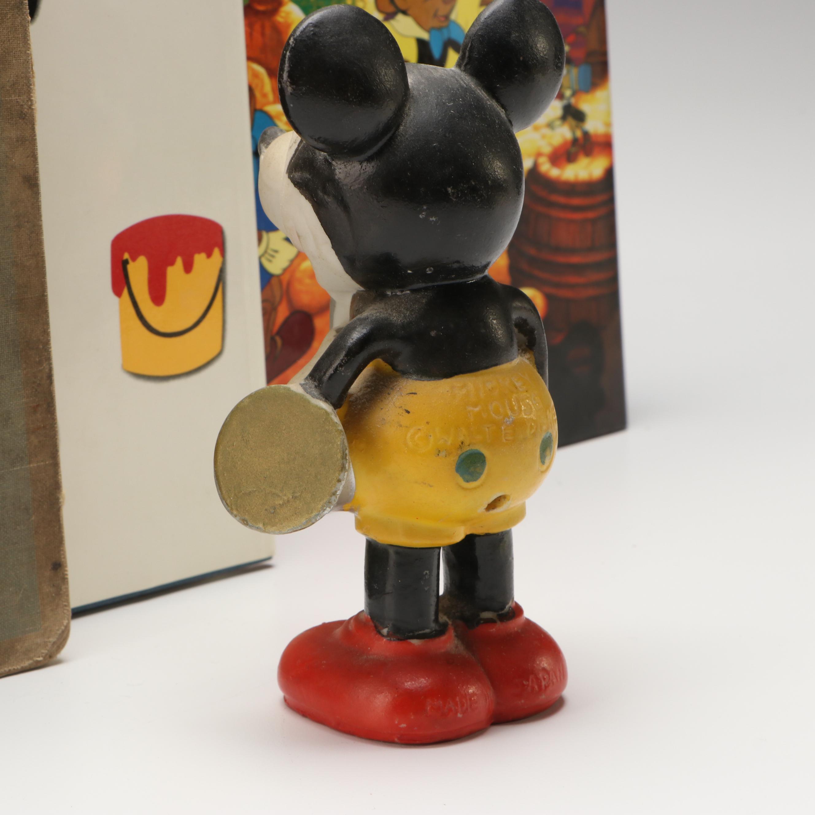 First Edition "Treasures of Disney Animation", More Disney Books and Figurine