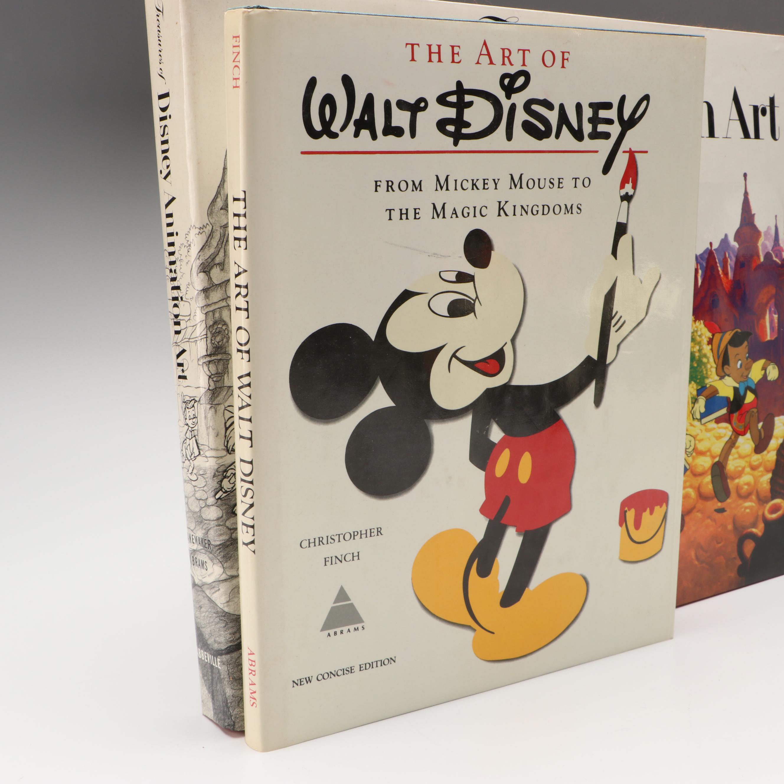 First Edition "Treasures of Disney Animation", More Disney Books and Figurine