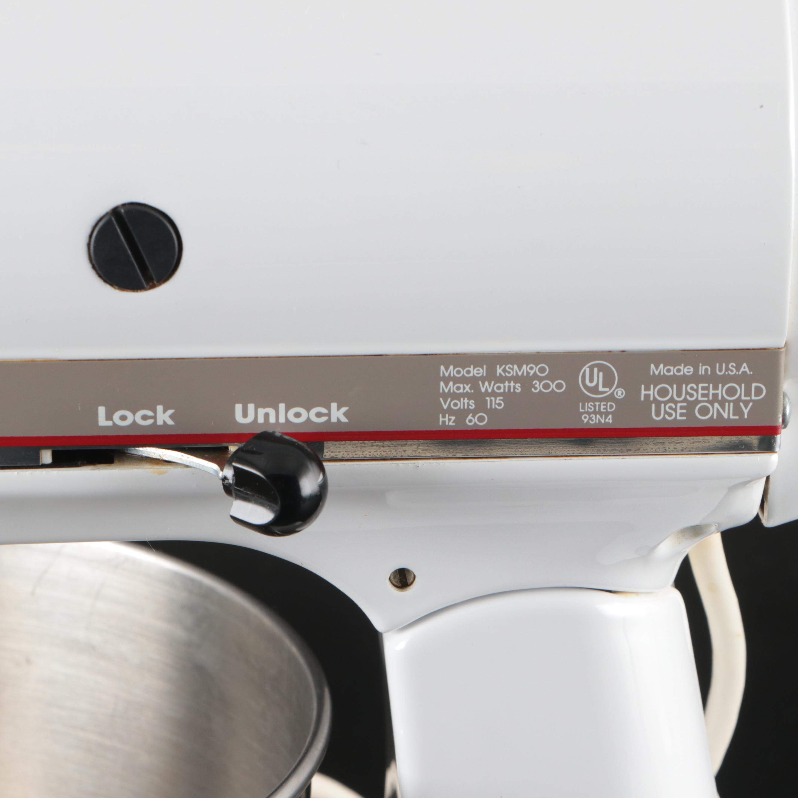 KitchenAid Stand Mixer with Paddle Attachment and Bowls