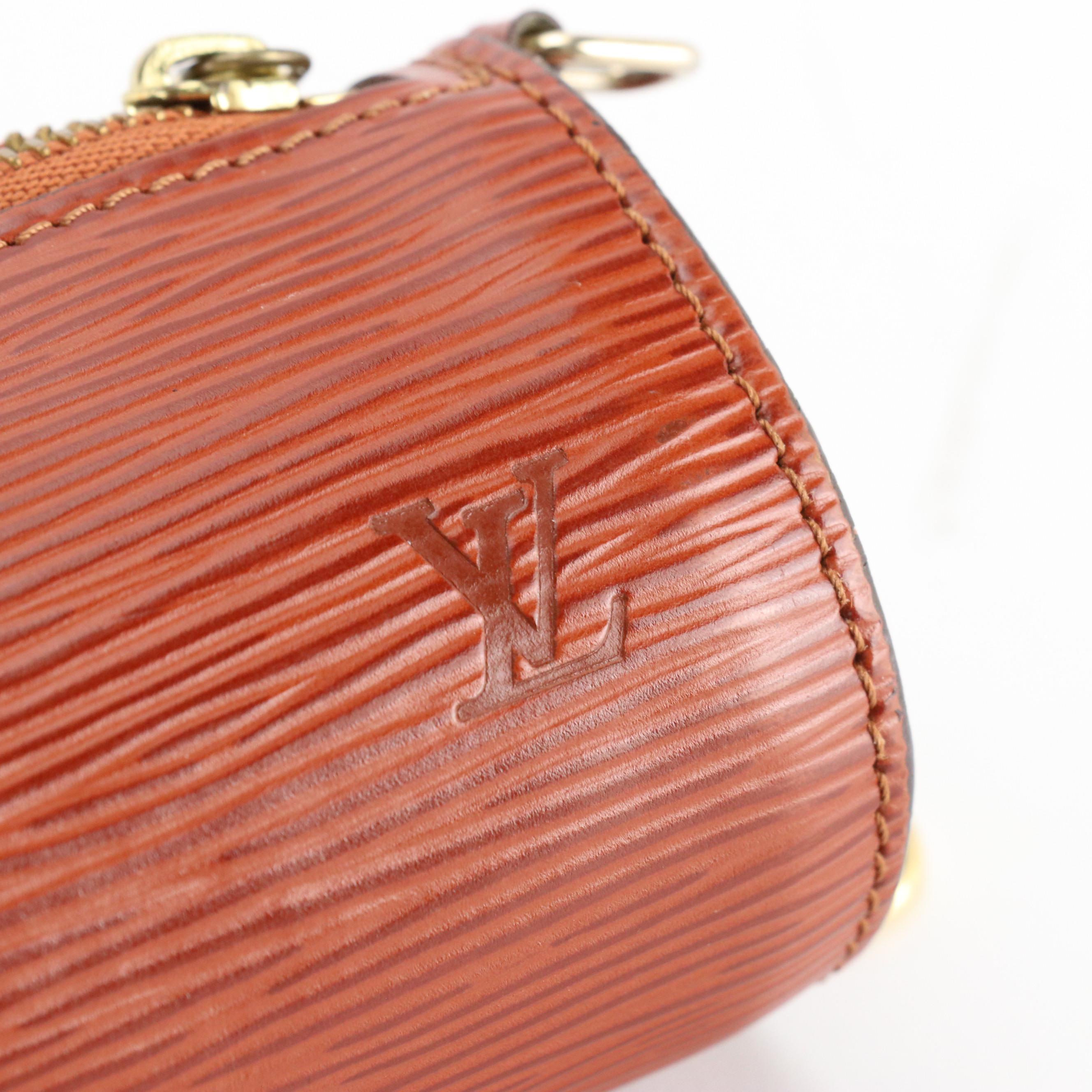 Louis Vuitton Soufflot 30 in Kenyan Fawn Epi Leather with Pouch