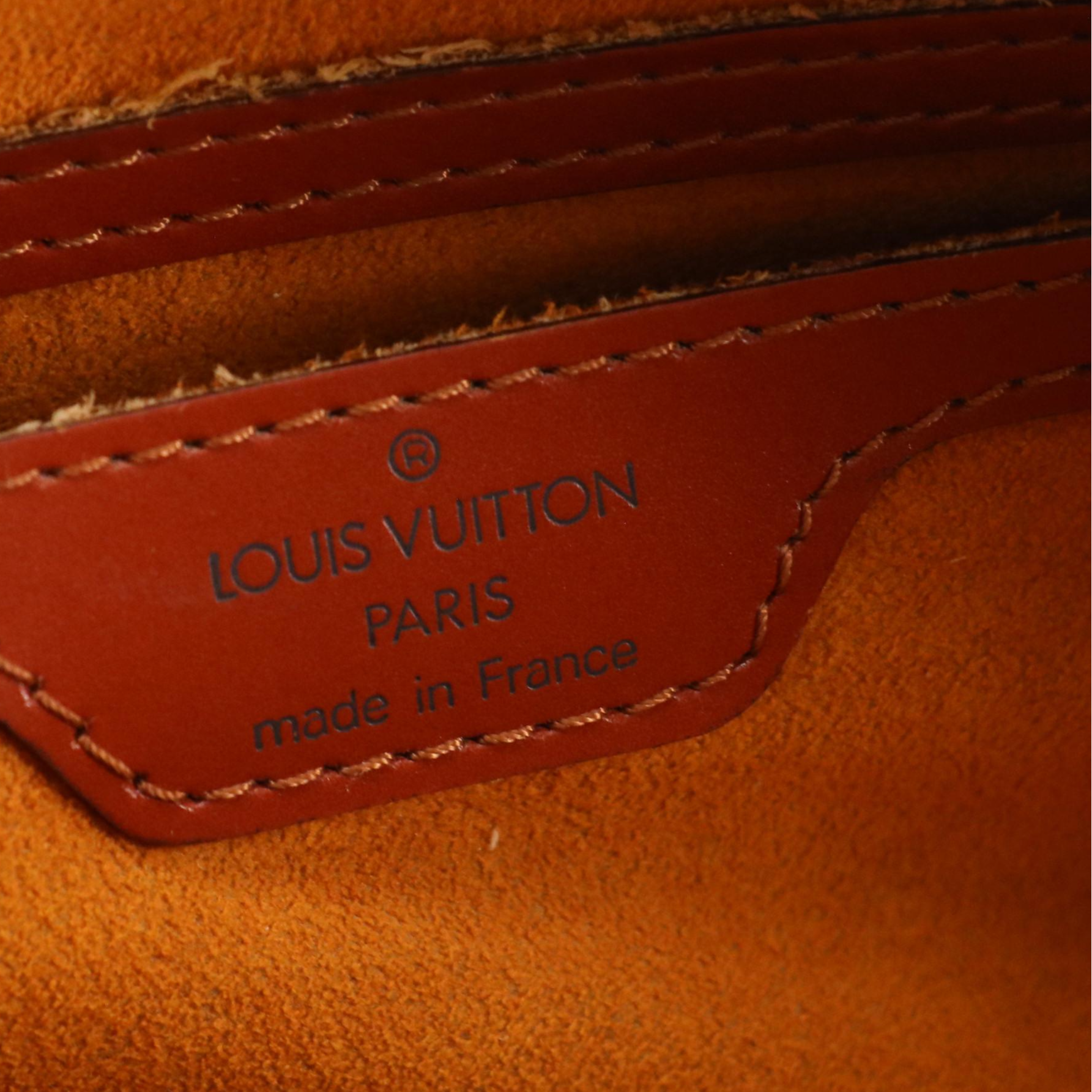 Louis Vuitton Soufflot 30 in Kenyan Fawn Epi Leather with Pouch