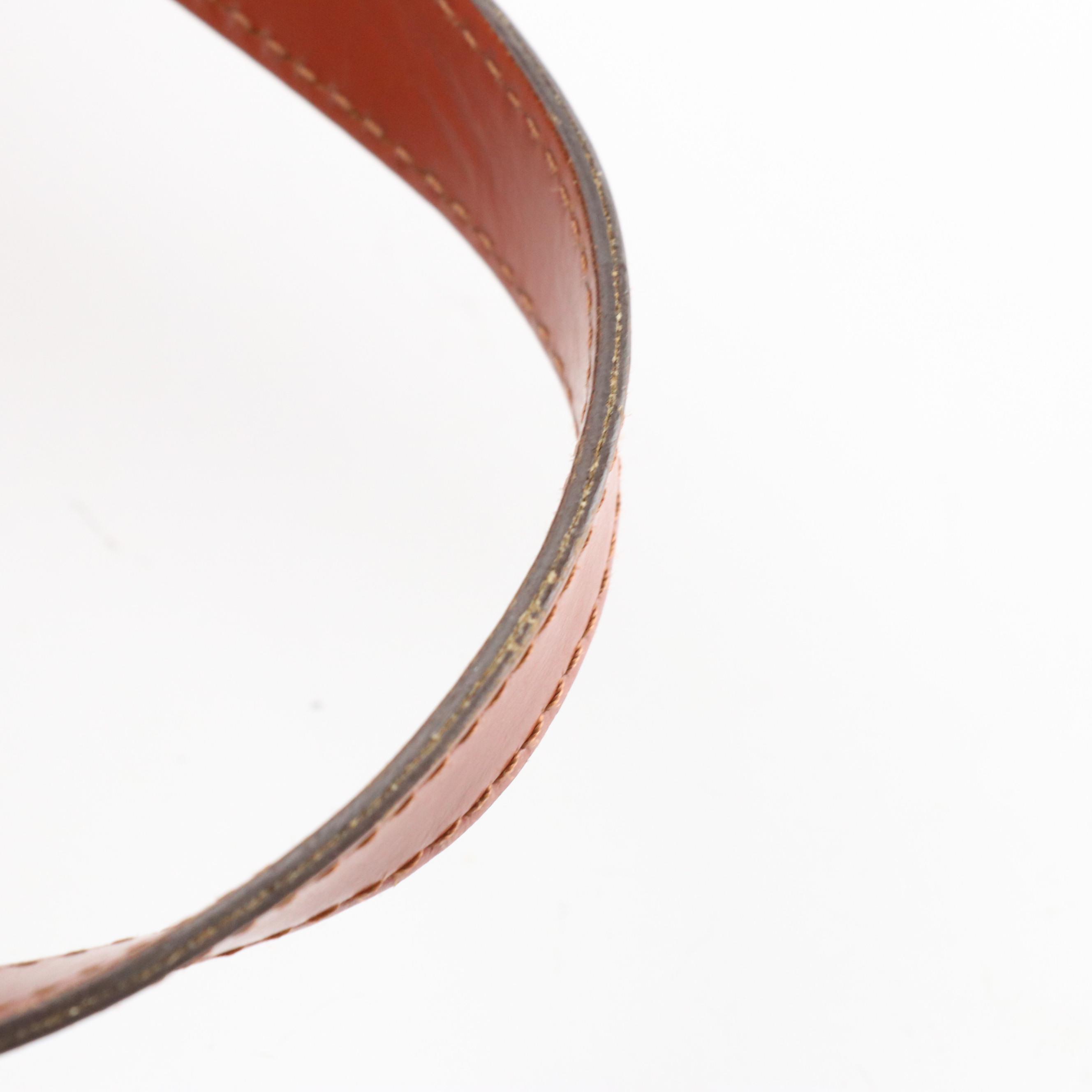 Louis Vuitton Soufflot 30 in Kenyan Fawn Epi Leather with Pouch