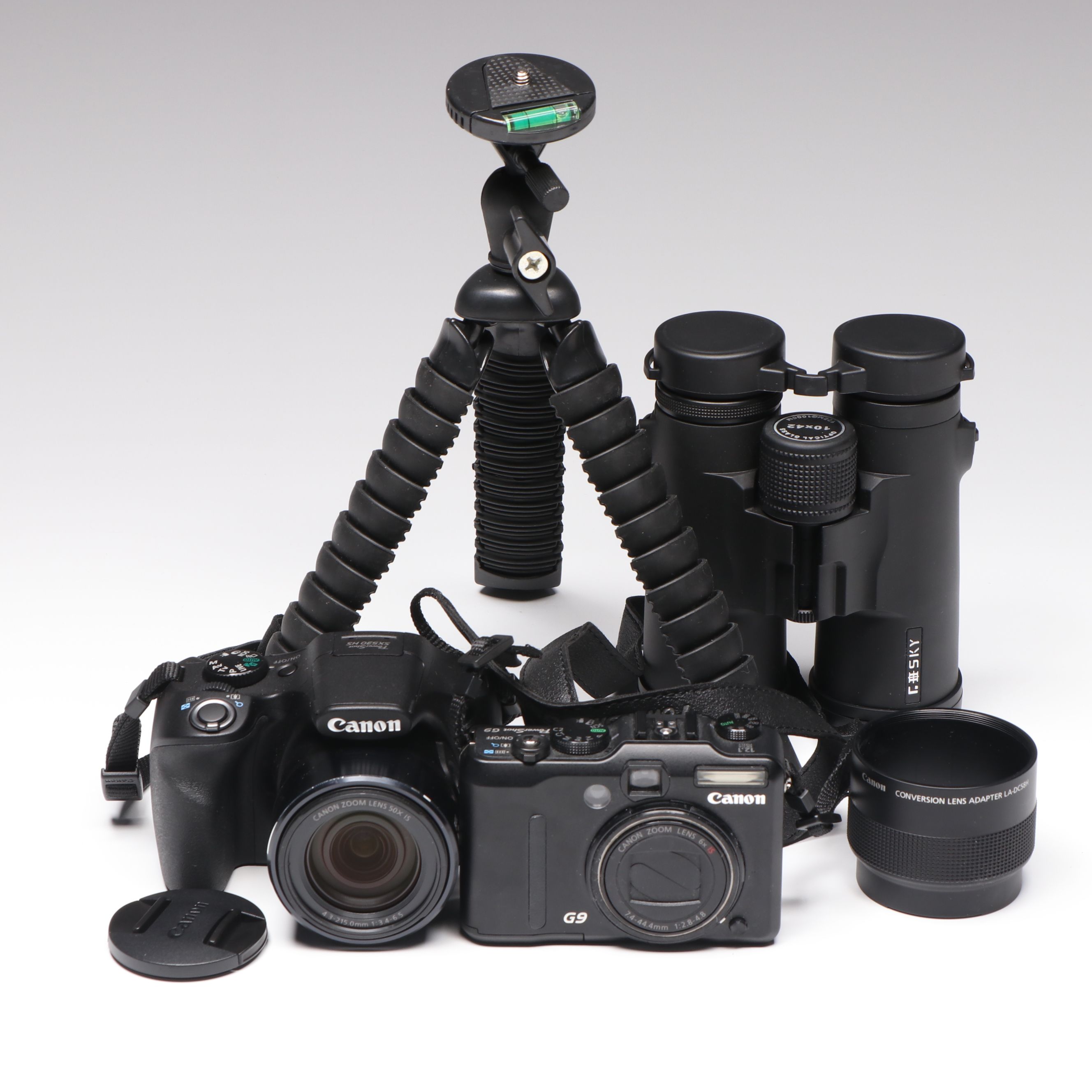 Canon PowerShot SX530 HS DSLR with Other Camera and Accessories